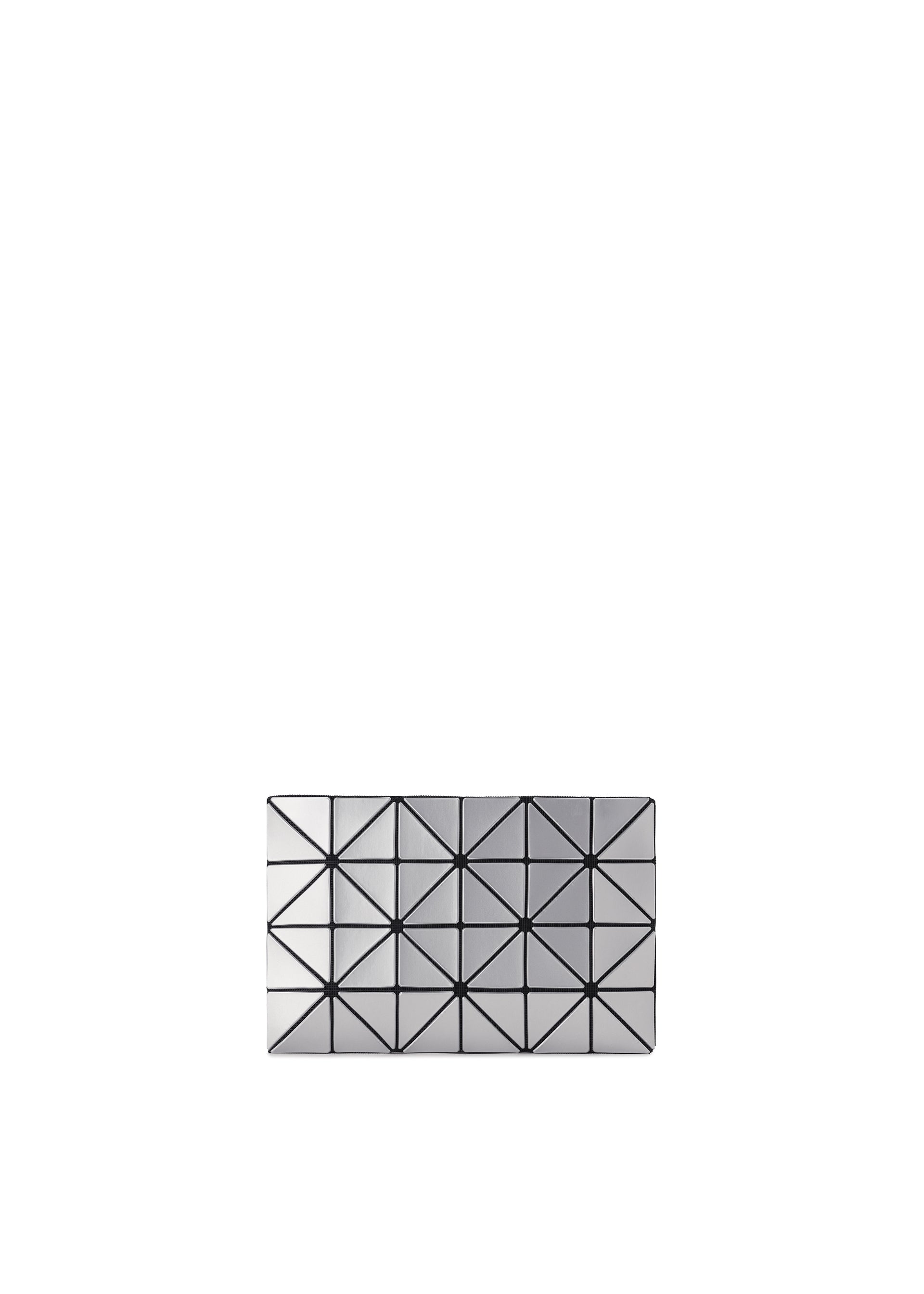 Issey Miyake LUCENT pouzdro bílé trojúhelníky