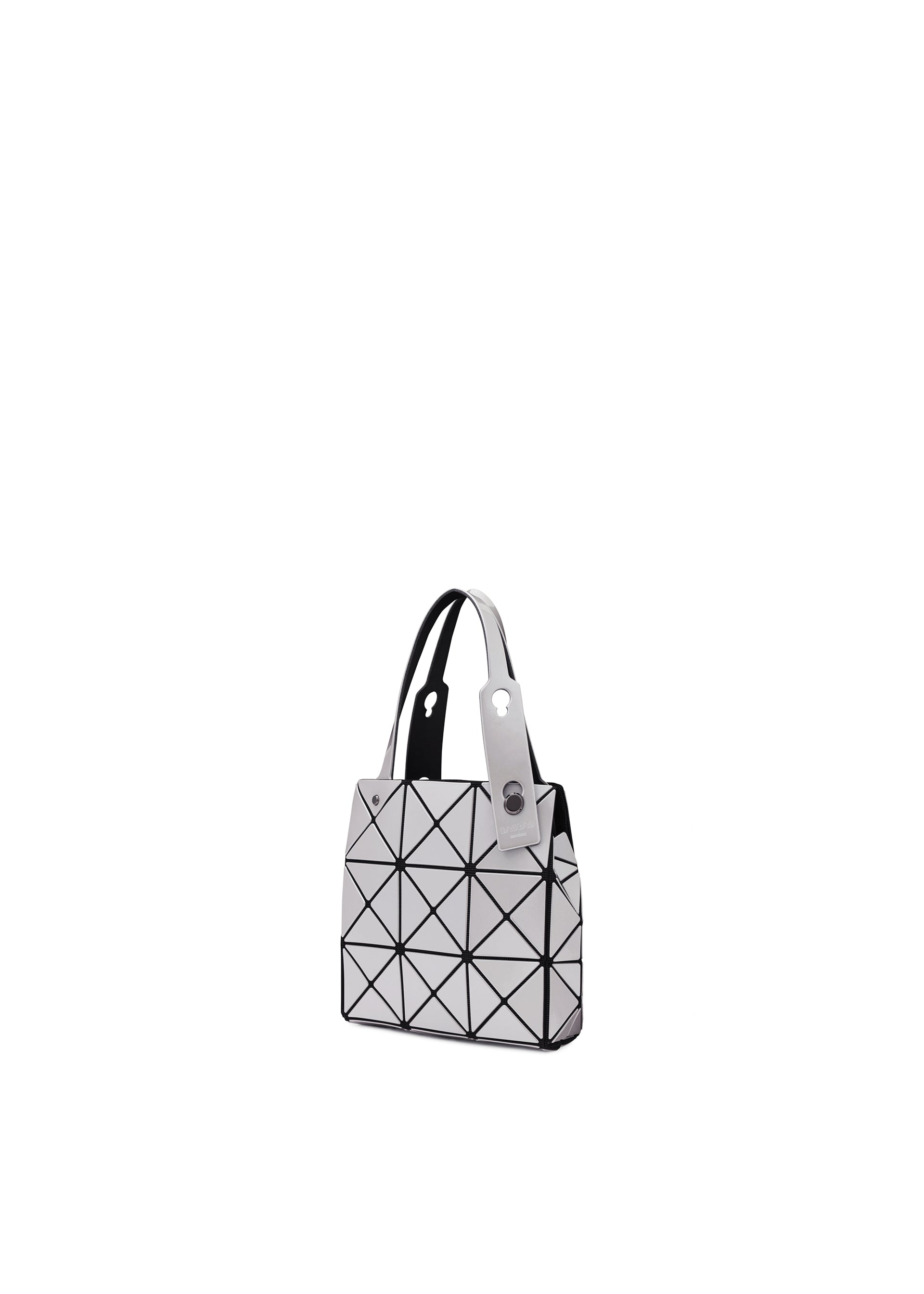 Issey Miyake Carat mini kabelka šedá
