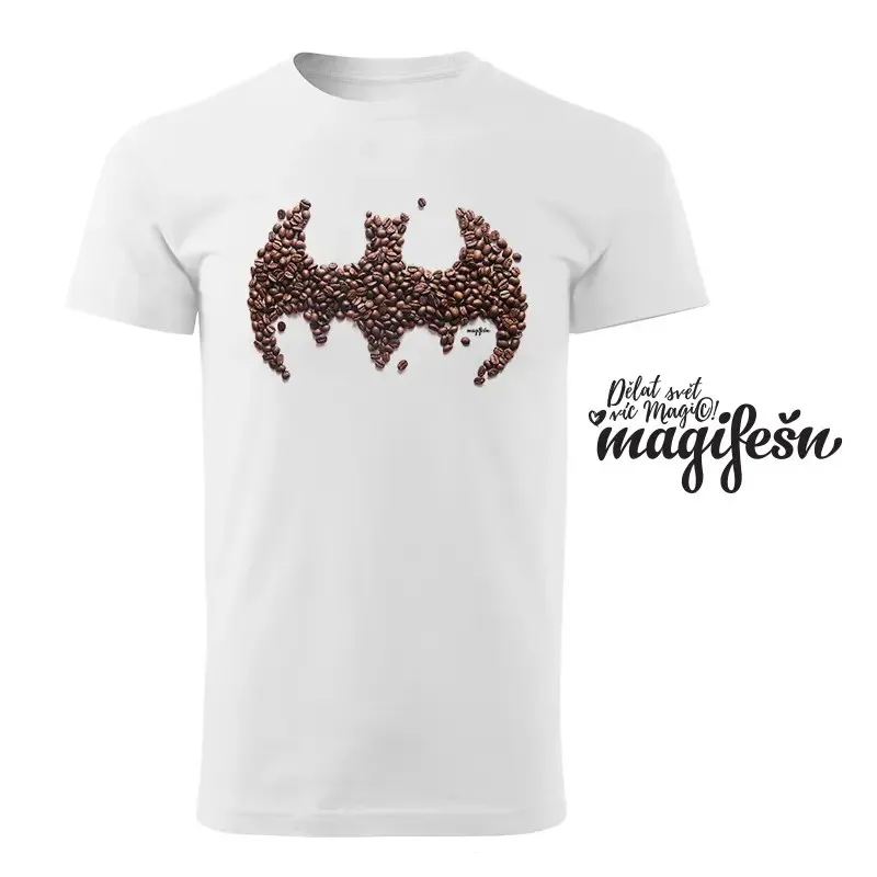 Magifešn XY Coffeelover Batman unisex tričko bio