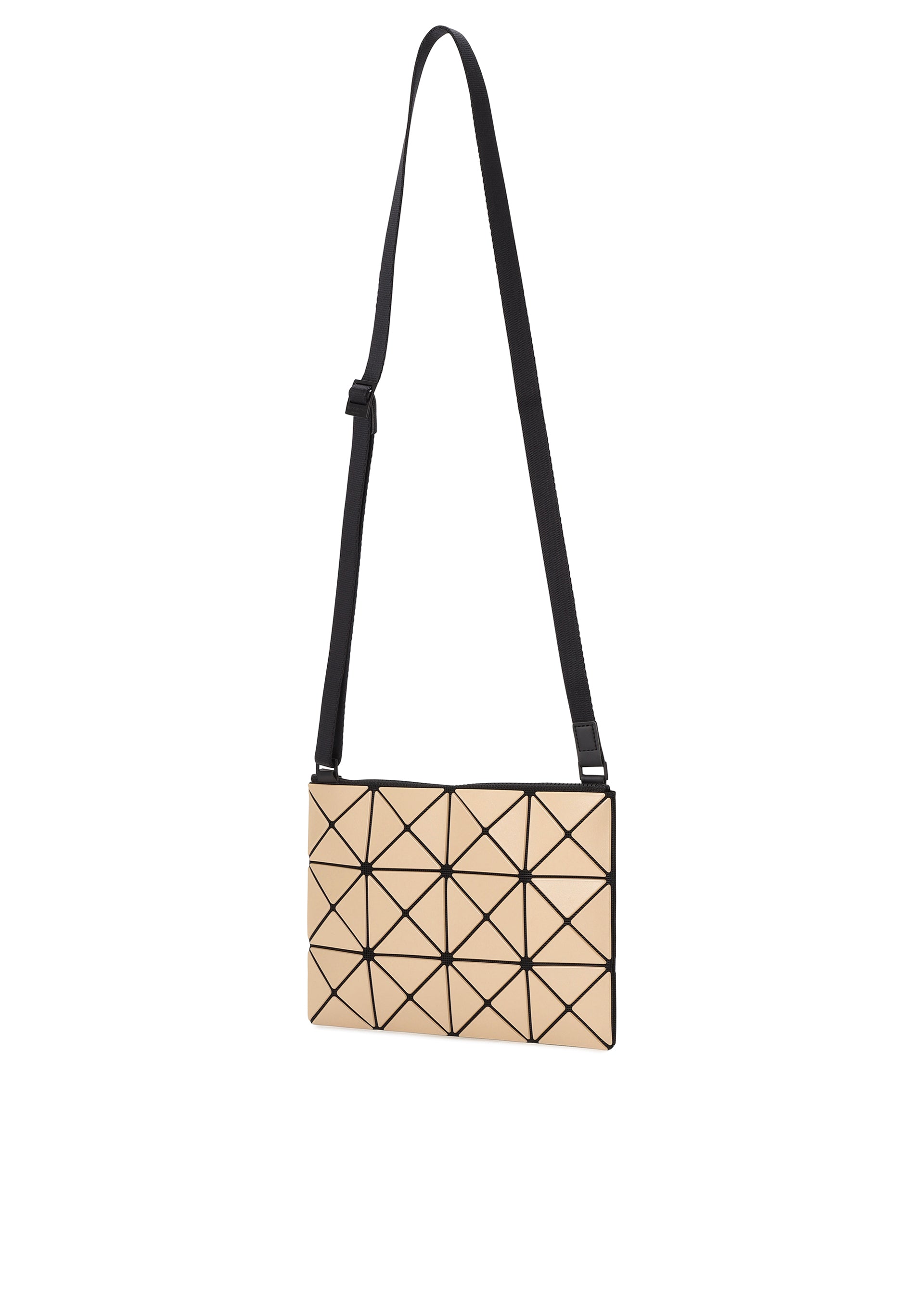Issey Miyake Lucent Metallic kabelka beige matná