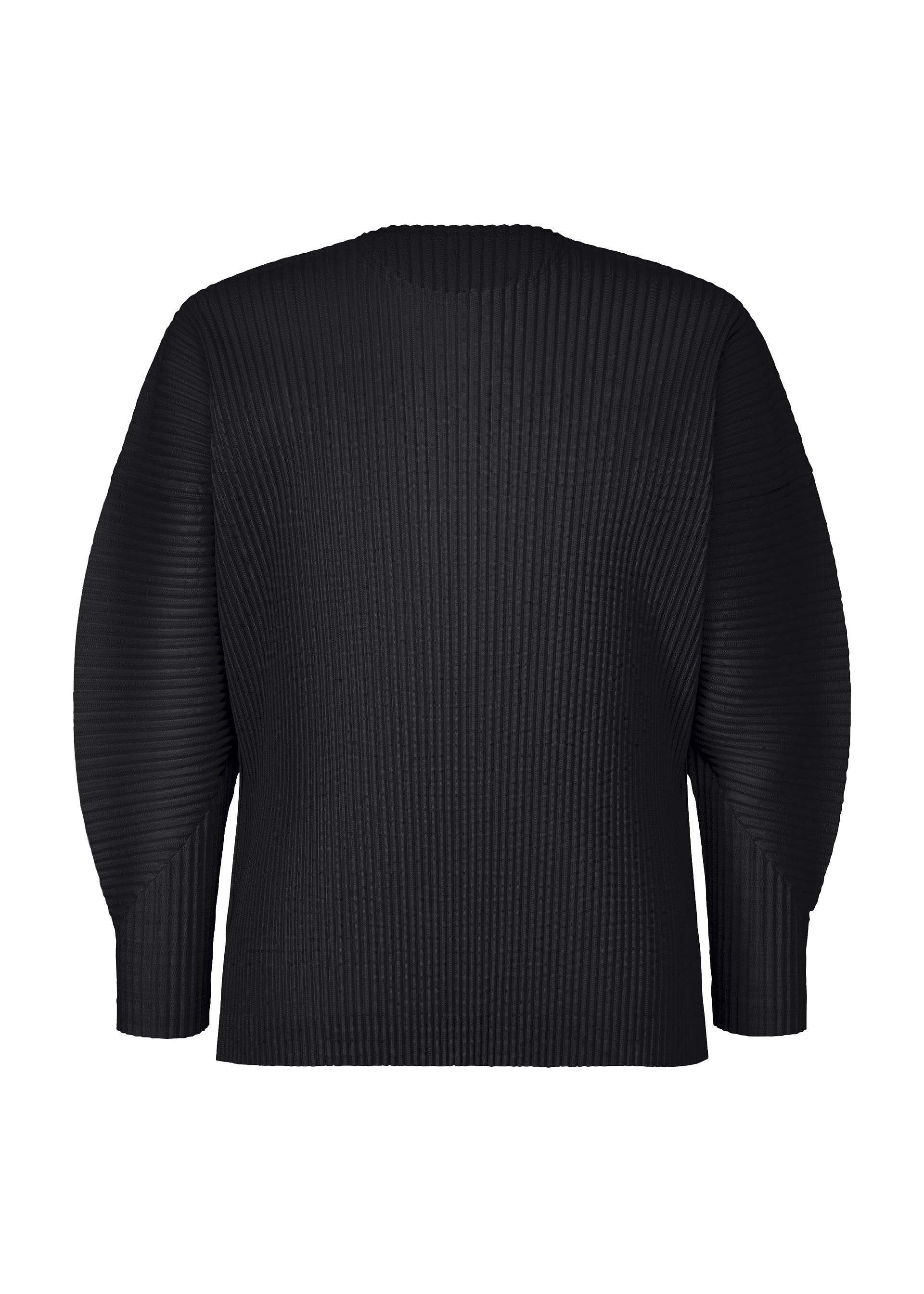 Homme Plissé Issey Miyake Agave Mesh top světle šedý