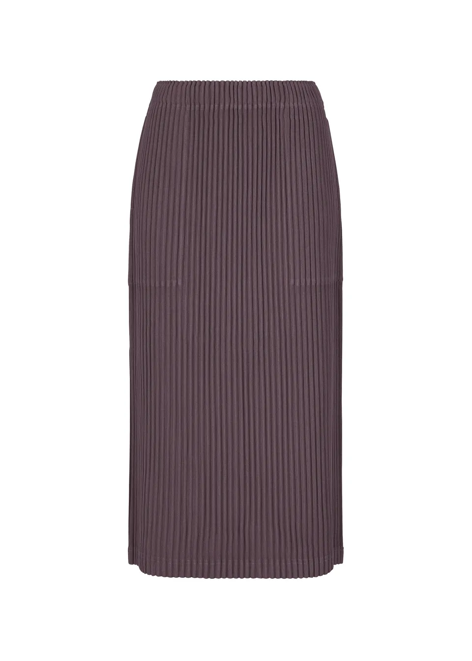Issey Miyake Corduroy Pleats sukně taupe