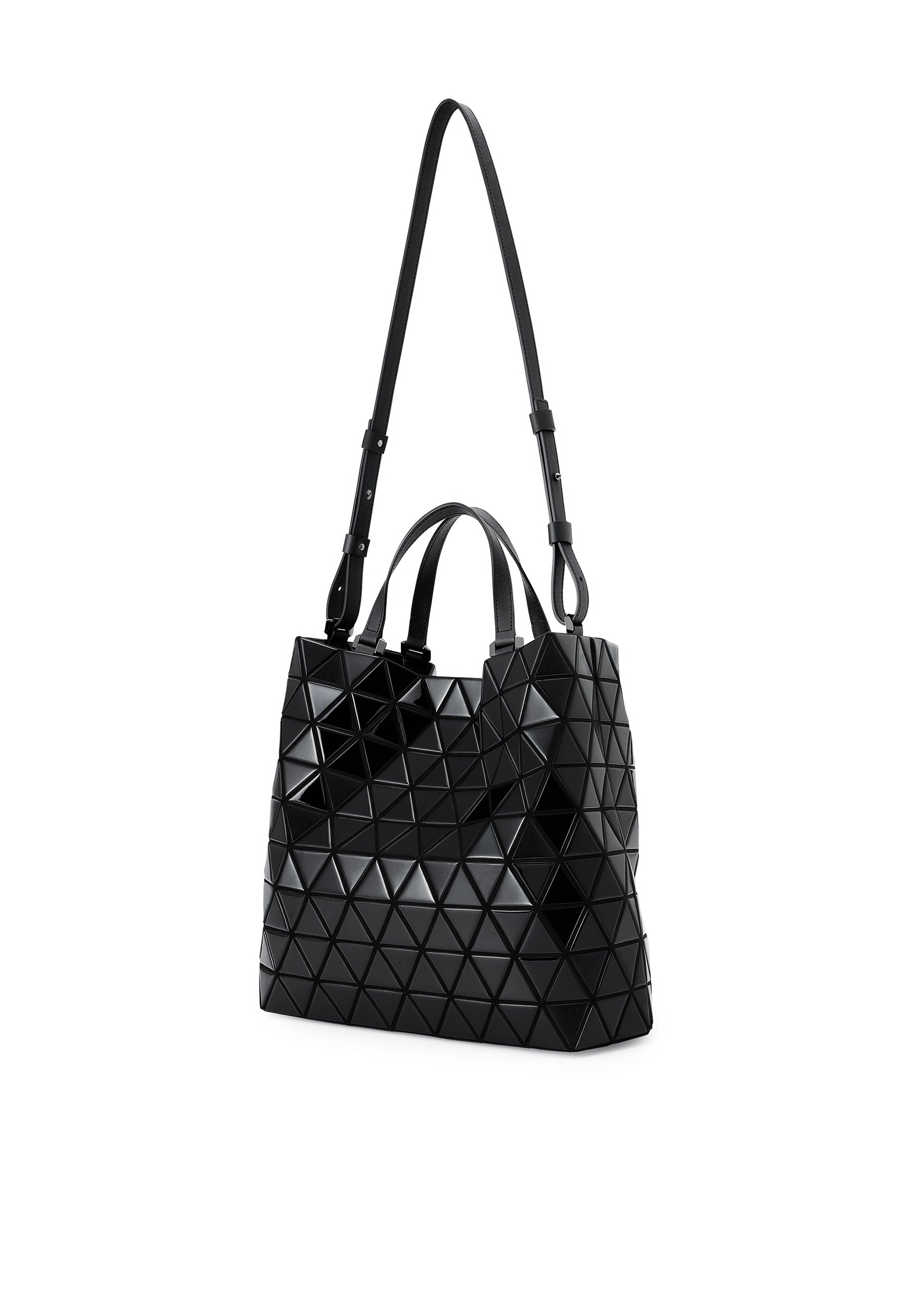 Issey Miyake Crystal Gloss kabelka černá lakovaná