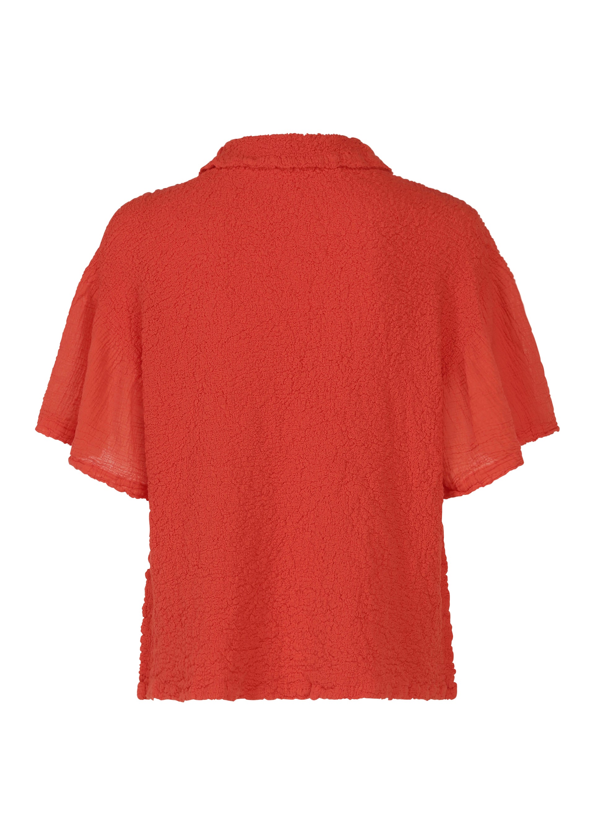 Issey Miyake Sheer Cauliflower top černý streč