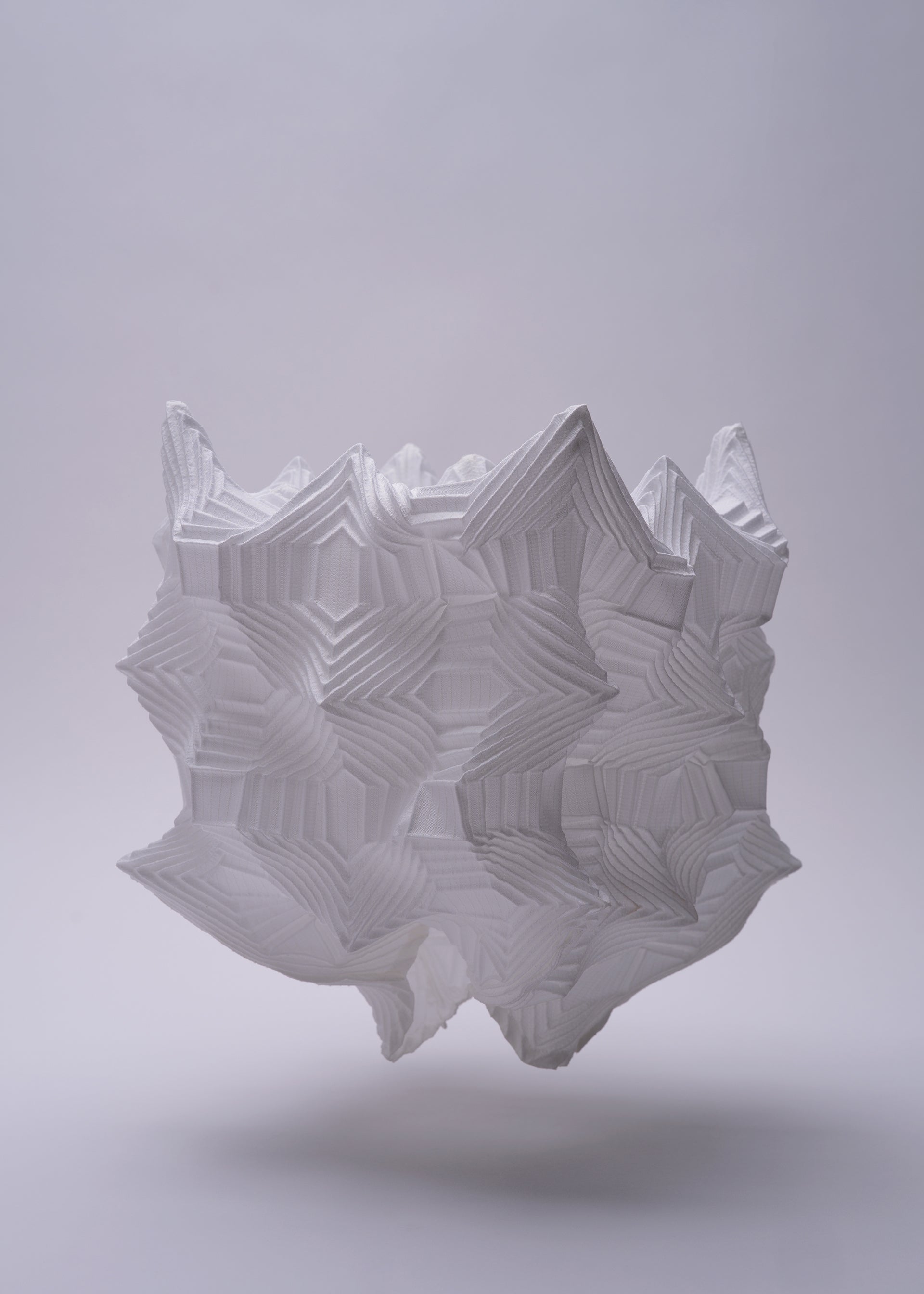 A-POC Able Issey Miyake Type-XIII stínidlo bílé O Series