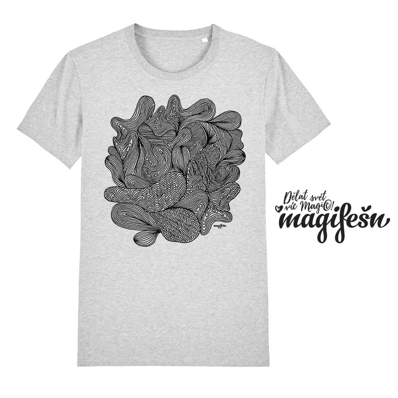Magifešn BIO tričko XY Lava biobavlna