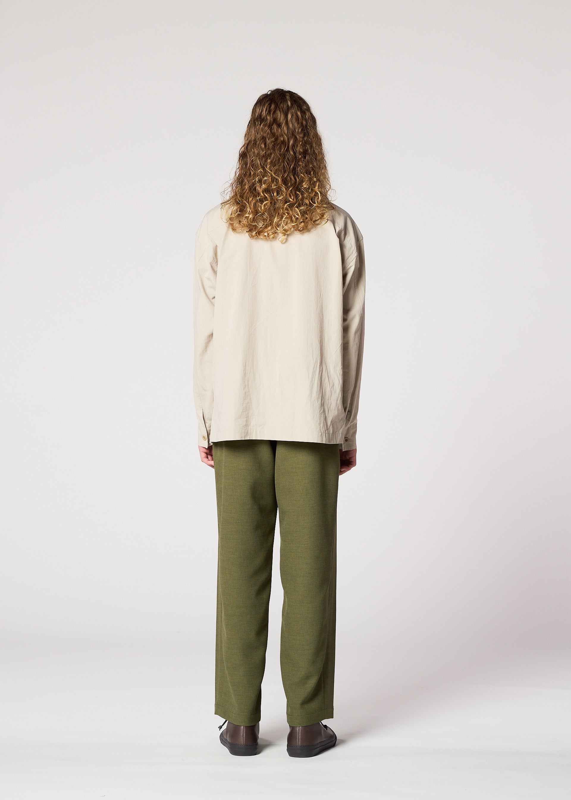 IM Men Issey Miyake Cornice pánské kalhoty khaki vel. 3
