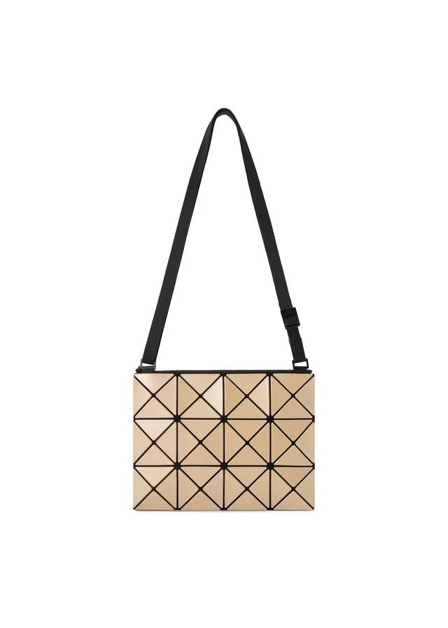 Issey Miyake Lucent Metallic kabelka beige matná
