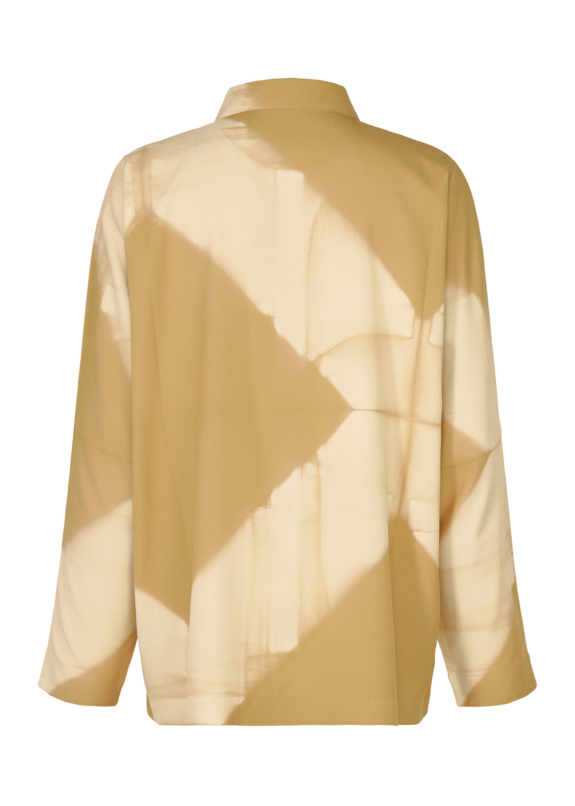 Issey Miyake Itajime Shirt košile černá geometrická