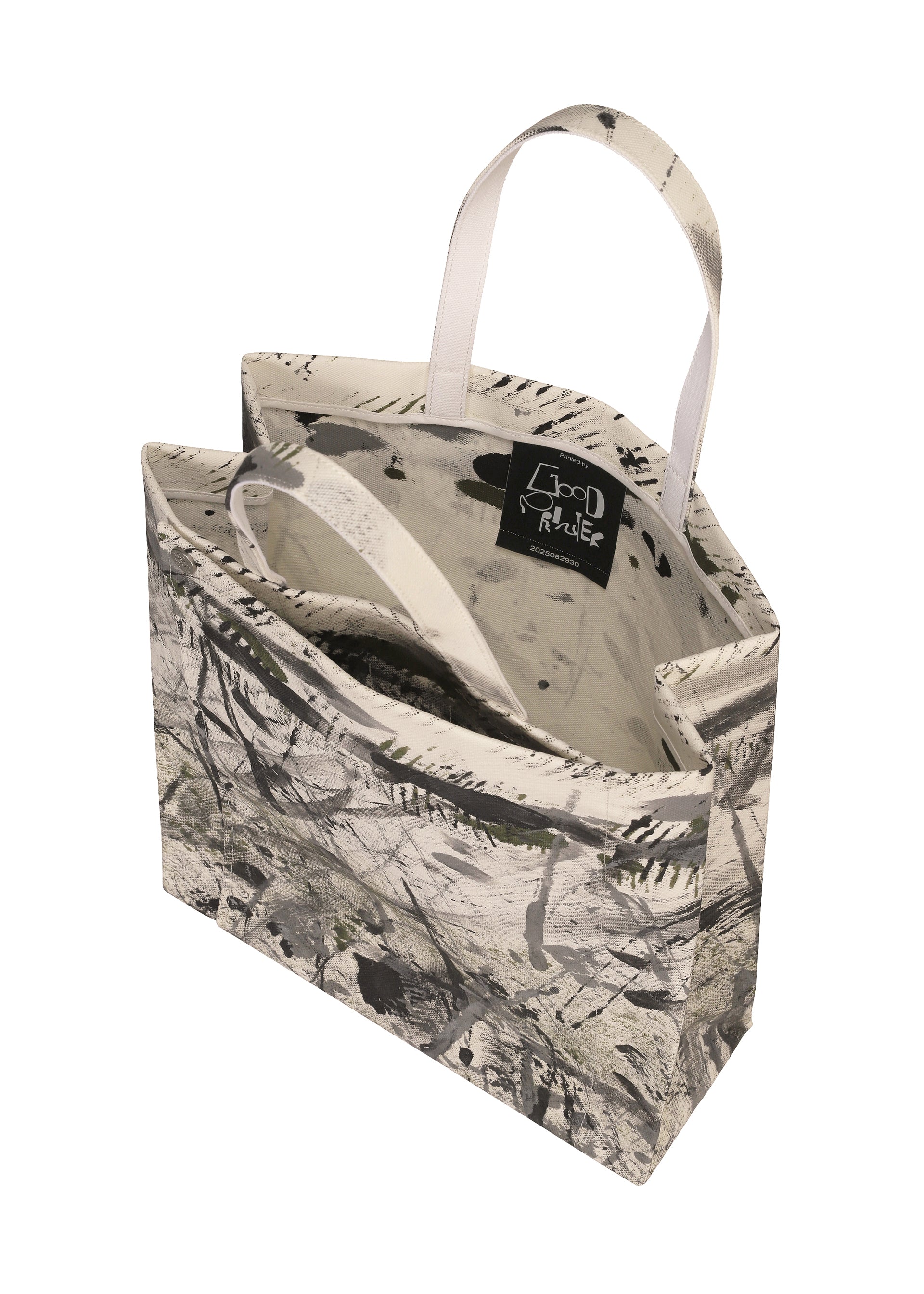 Good Goods Issey Miyake Printer tote fialová Daikanyama