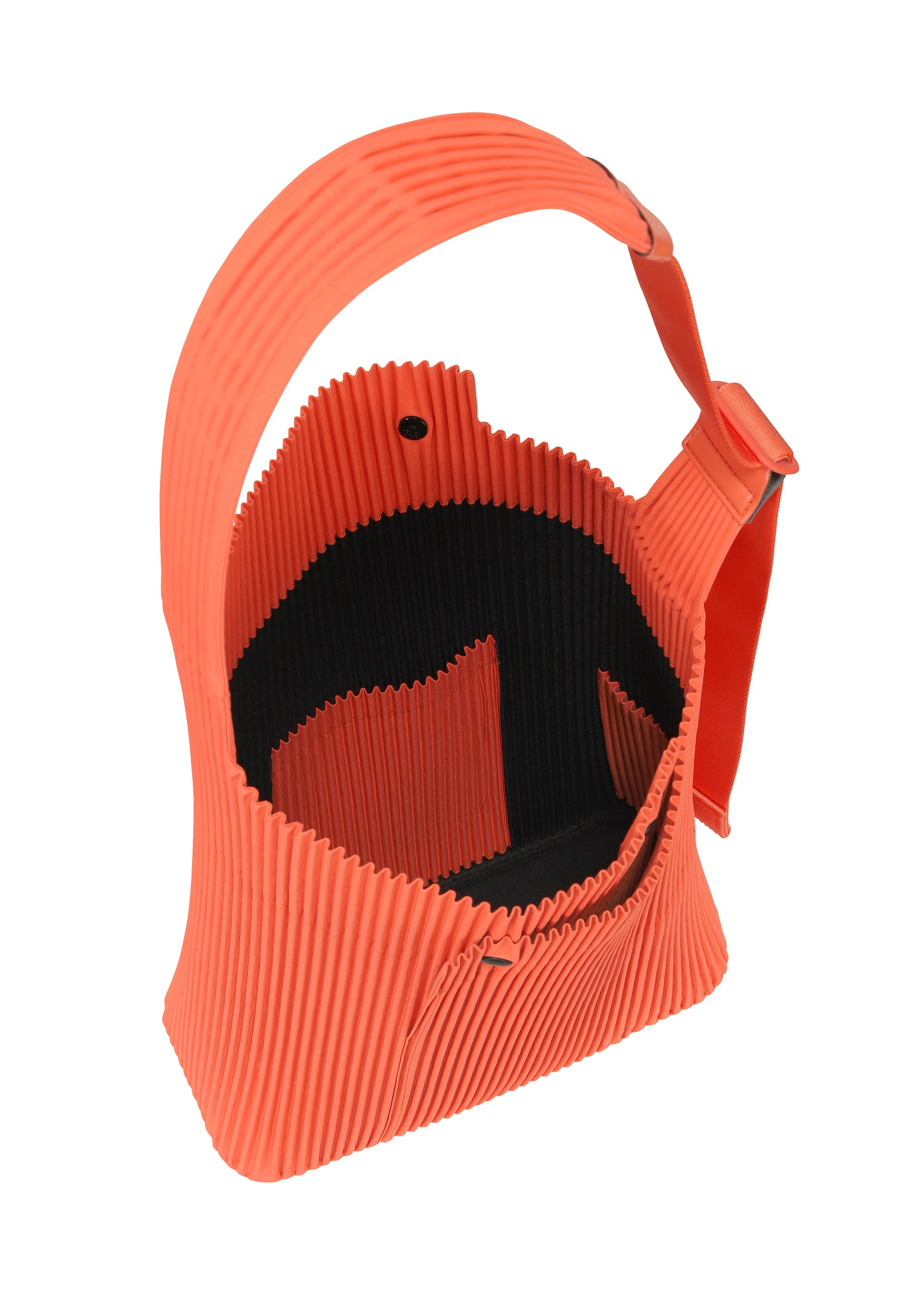 Issey Miyake Homme Plissé Utility taška přes rameno oranžová