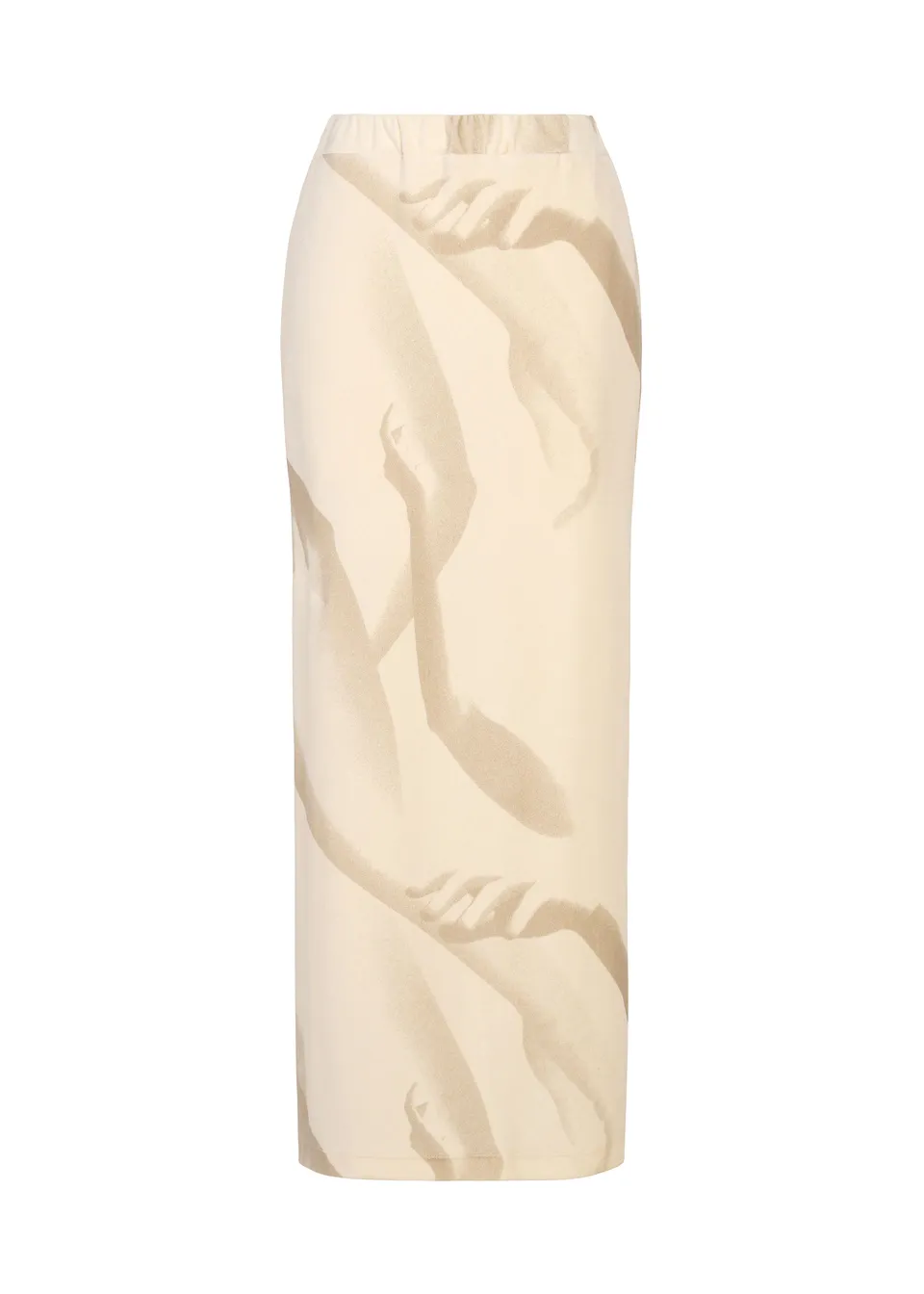Issey Miyake Hands of Lover sukně bílá 2 velur