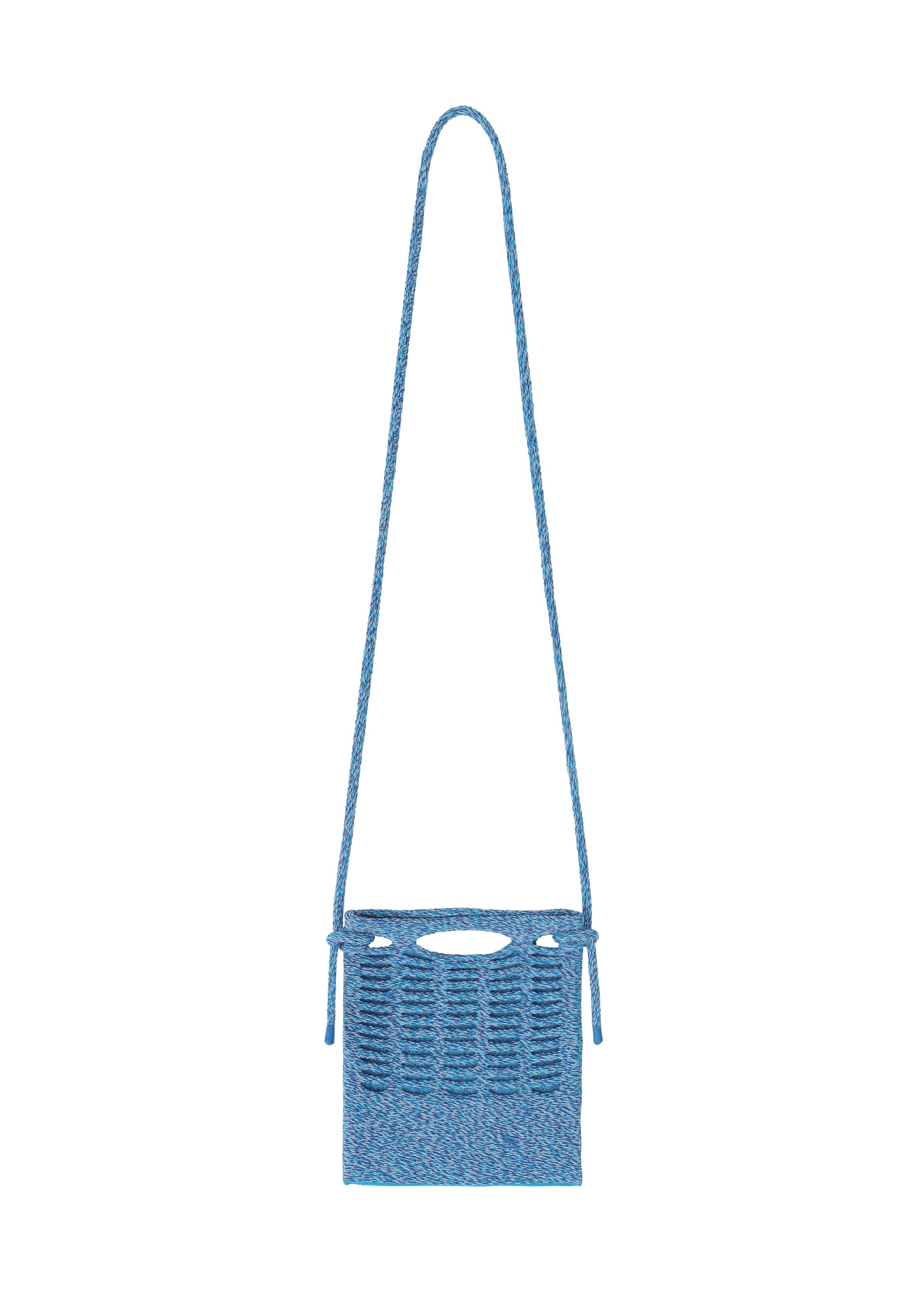 Issey Miyake Mokko Melange Mix crossbody šedá