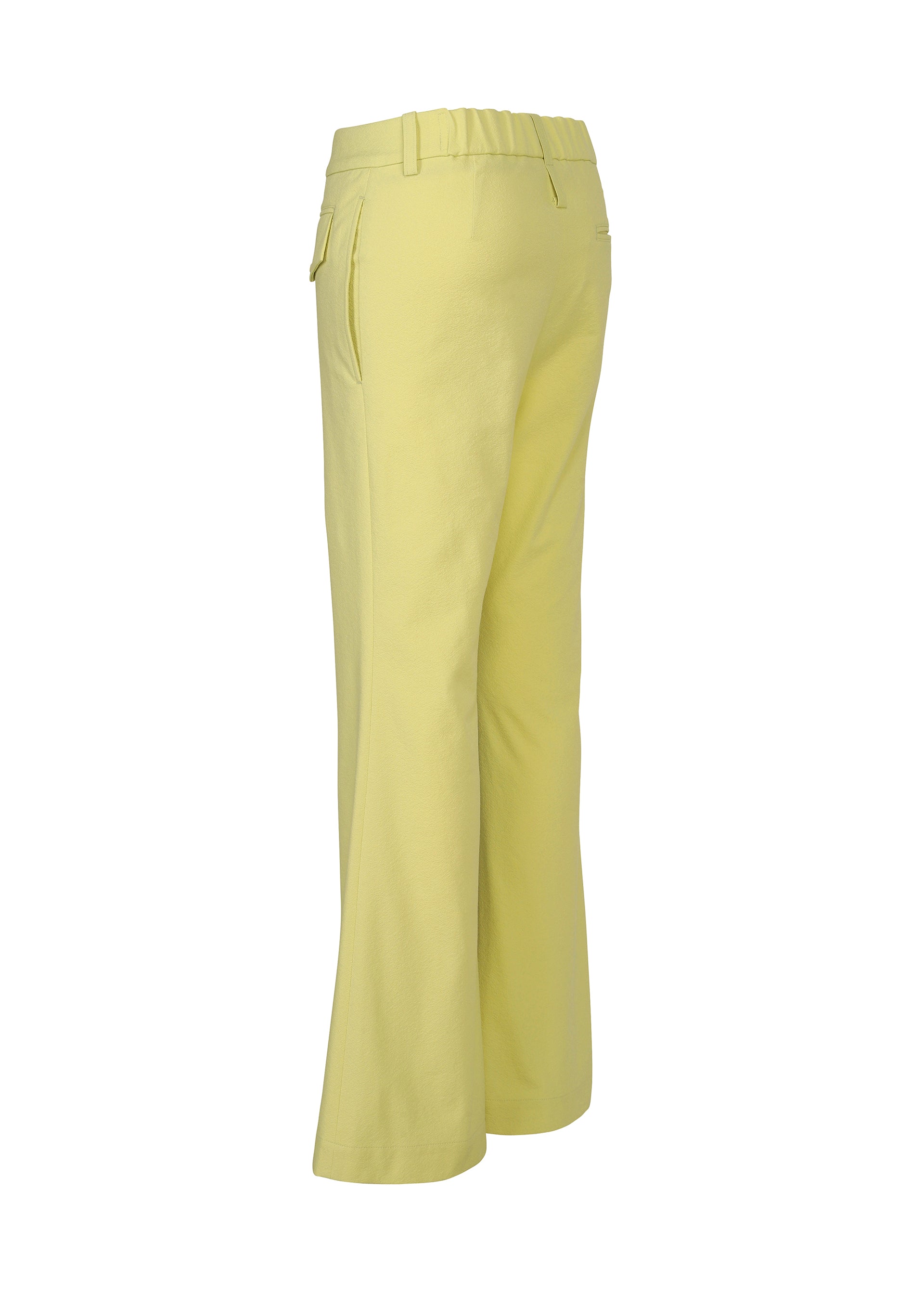 Issey Miyake Grainy Pants kalhoty off-white strečové