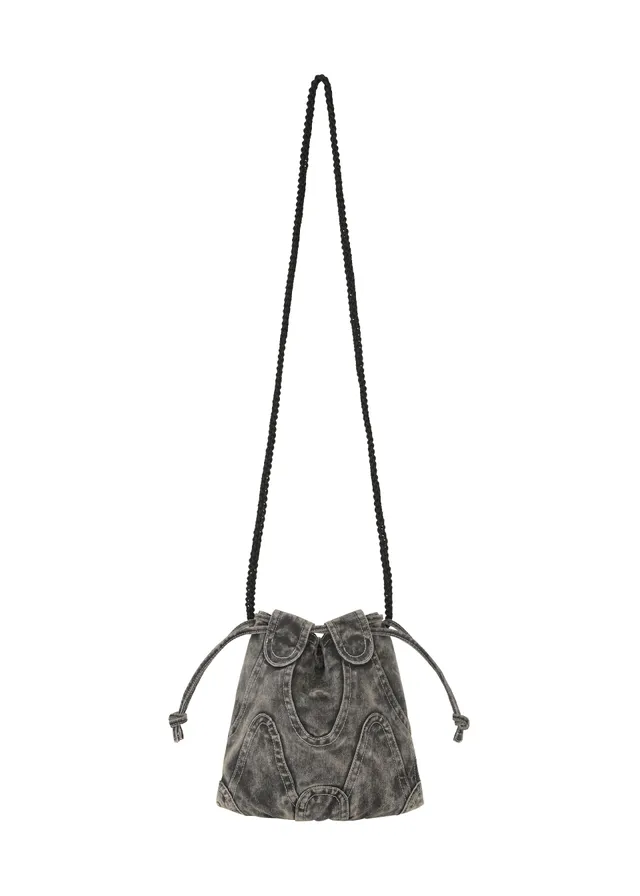 Issey Miyake Elements Bag kabelka černá přes rameno