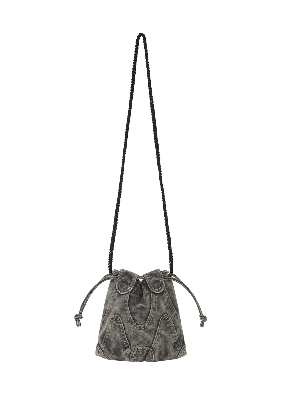 Issey Miyake Elements Bag kabelka černá přes rameno