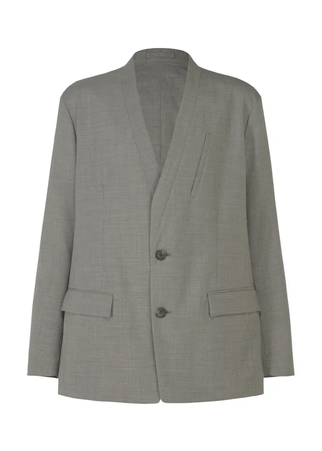 Issey Miyake IM Men Suave bunda šedá vel. 2 vlněná