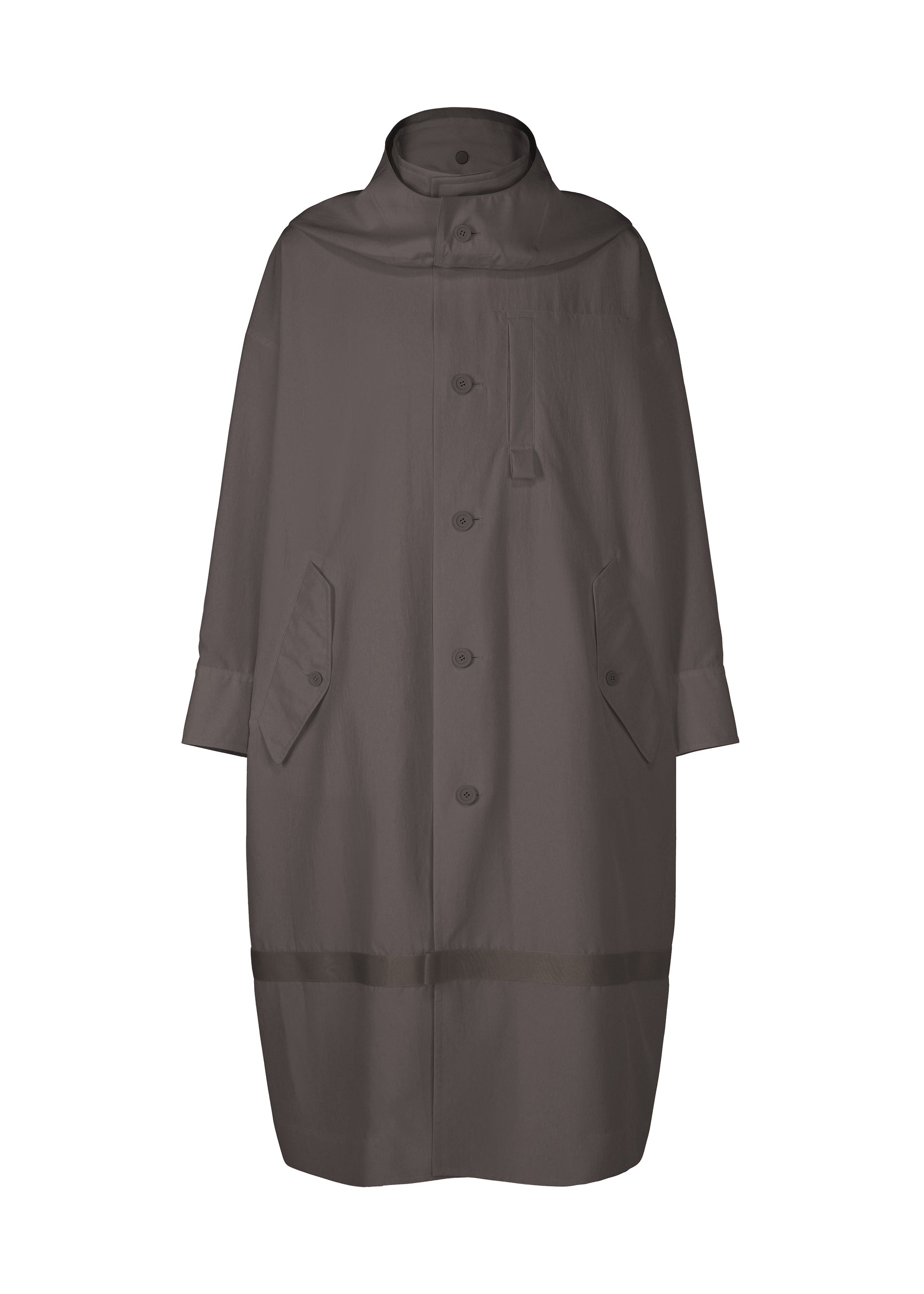Homme Plissé Issey Miyake Carrier Carried kabát bílozelený vel. 1