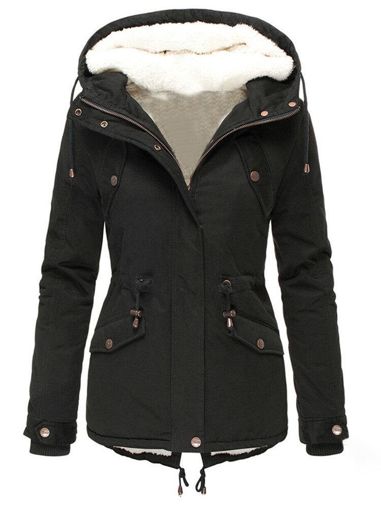 Norielle Parka Capuche dámská zimní parka růžová zateplená