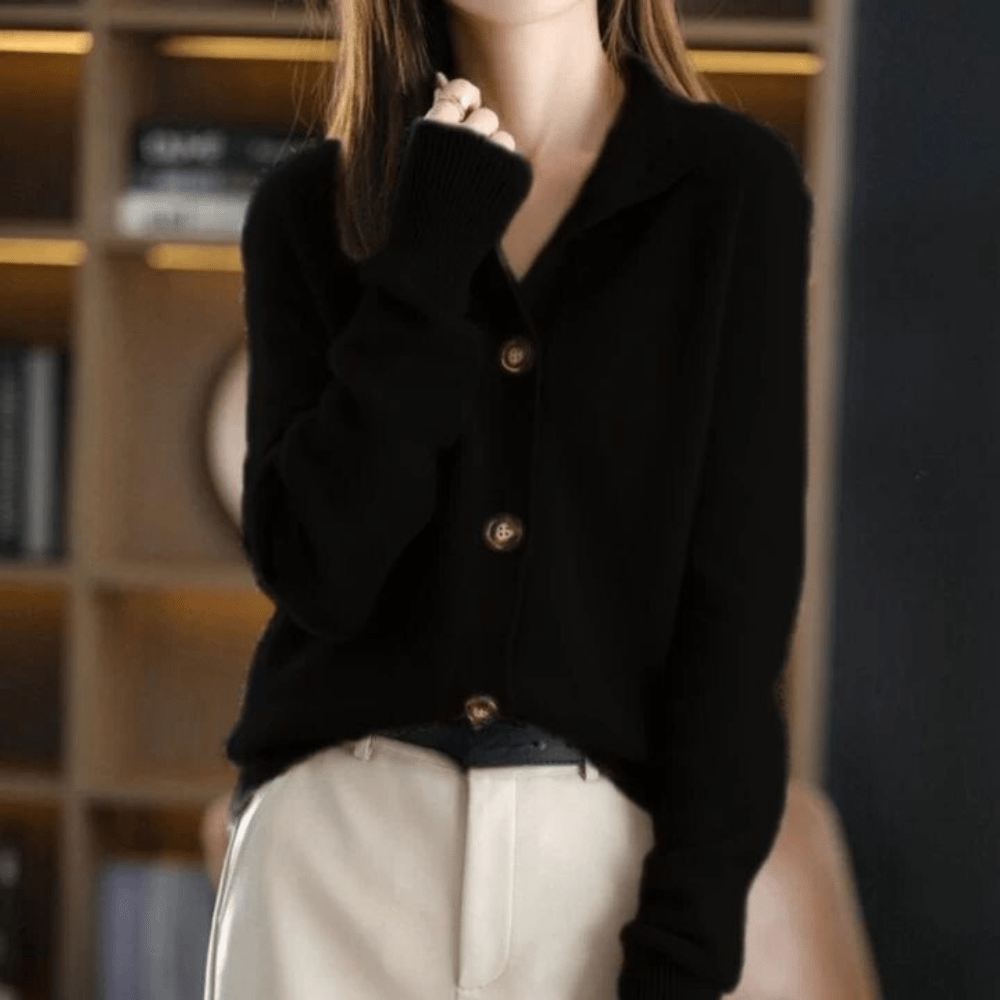 Norielle Intemporelle dámský cardigan béžový na knoflíky