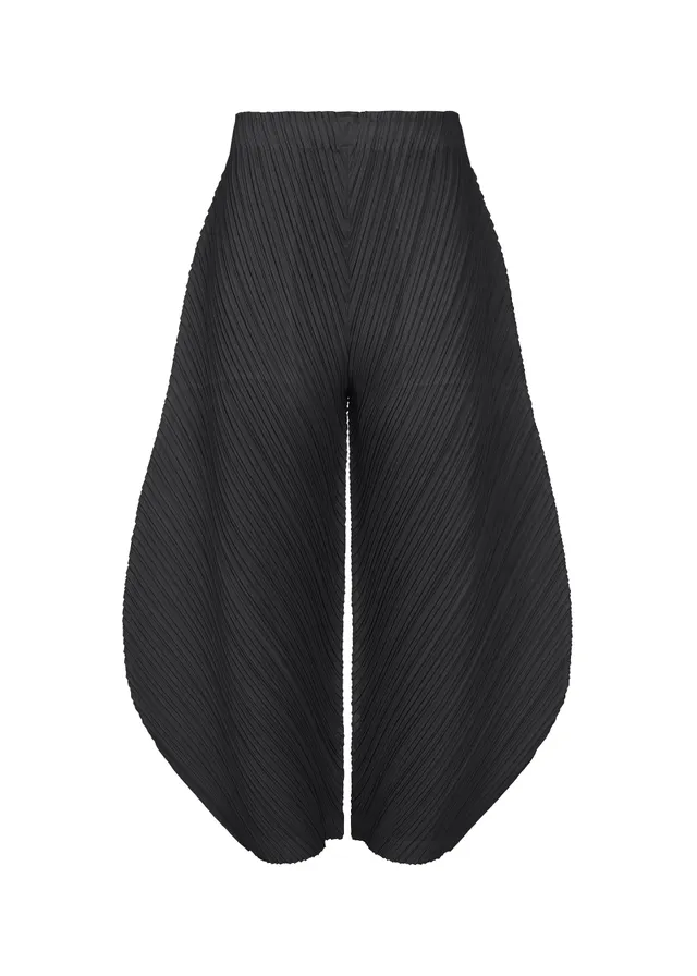 Issey Miyake Thicker Bottoms 1 kalhoty černé silné