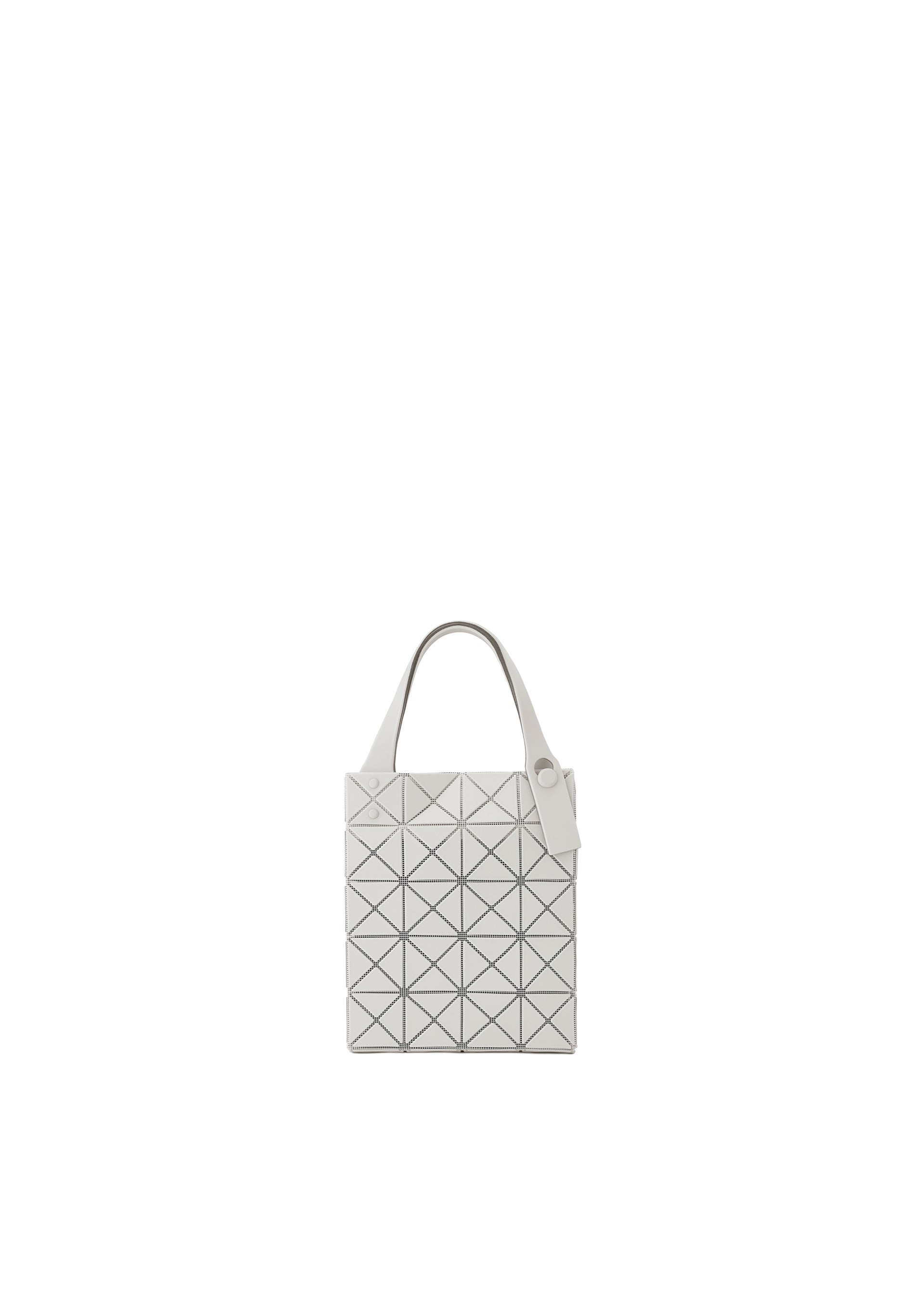 Issey Miyake Prism Plus mini tote slonovinová skládací