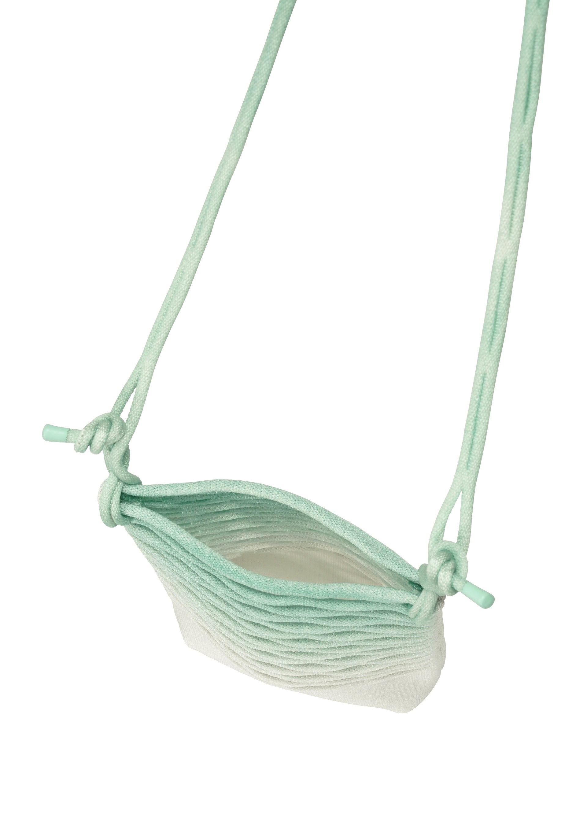 Issey Miyake Mokko Net Gradation tote bright coral