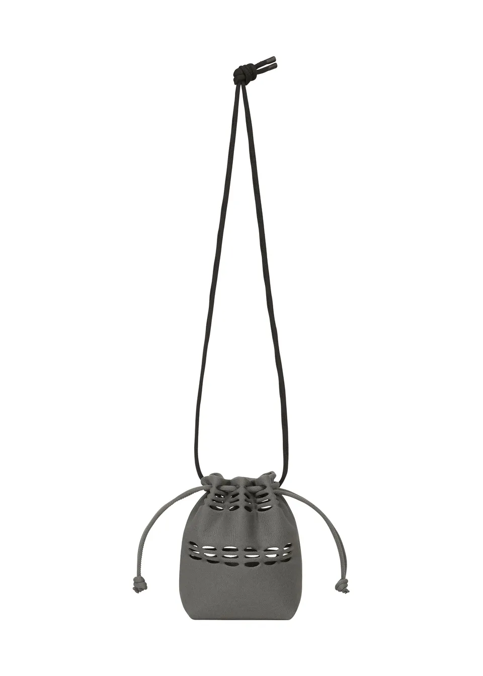 Issey Miyake Mokko Pocket Bi-Color kabelka šedá