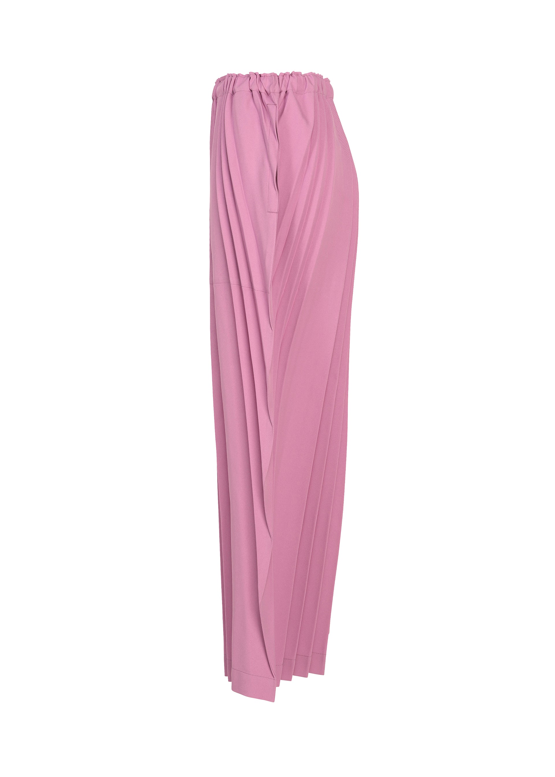 Issey Miyake Tower Pleats Bottom kalhoty černé široké