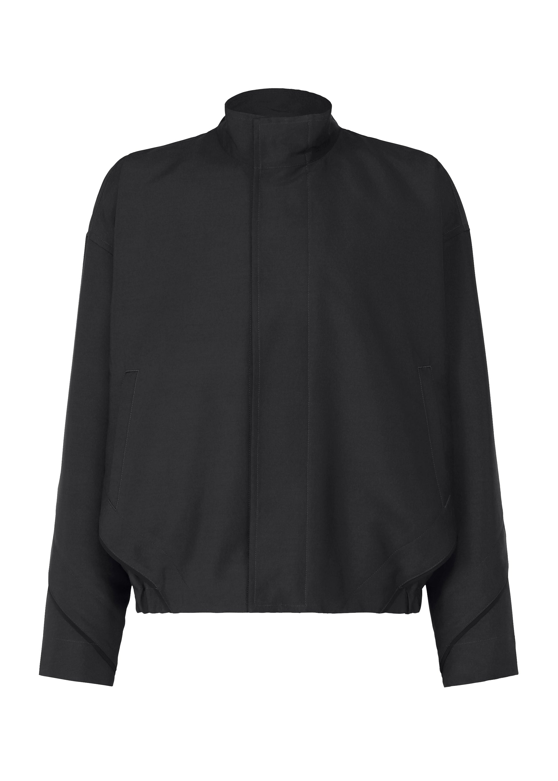 Issey Miyake Fluent LA63104 pánská bunda bomber bílá lehká