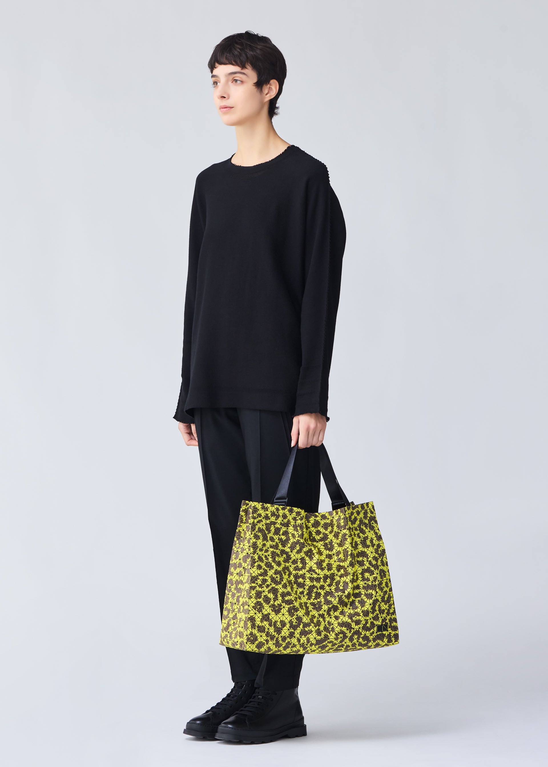 Issey Miyake Cart Dapple tote bag hnědá A4