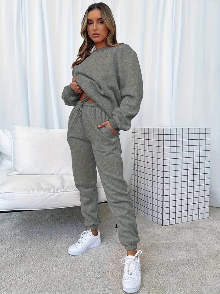 Norielle oversize tepláková souprava růžová