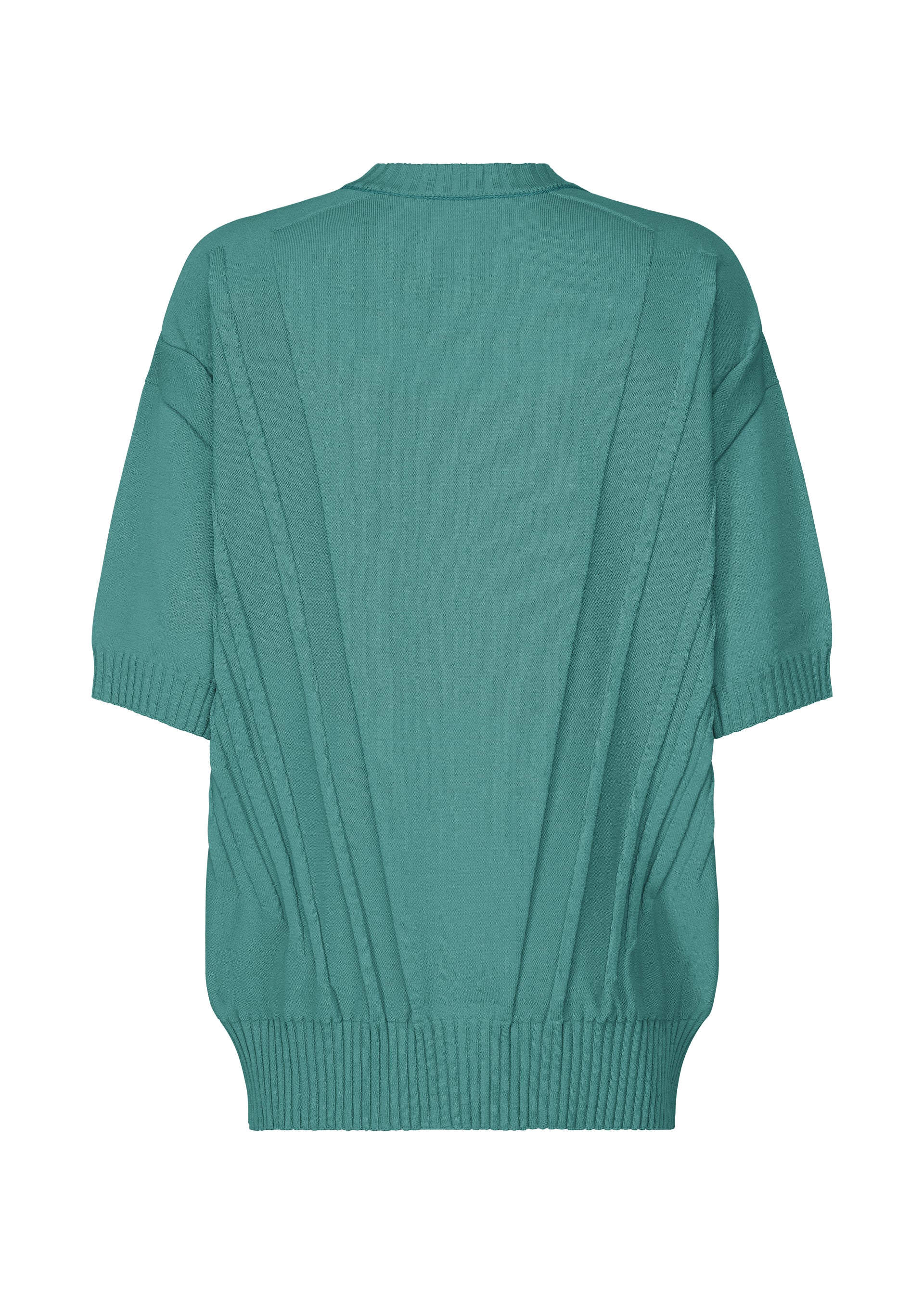 Issey Miyake Type-K 003-1 pletený top černá 2 pružný