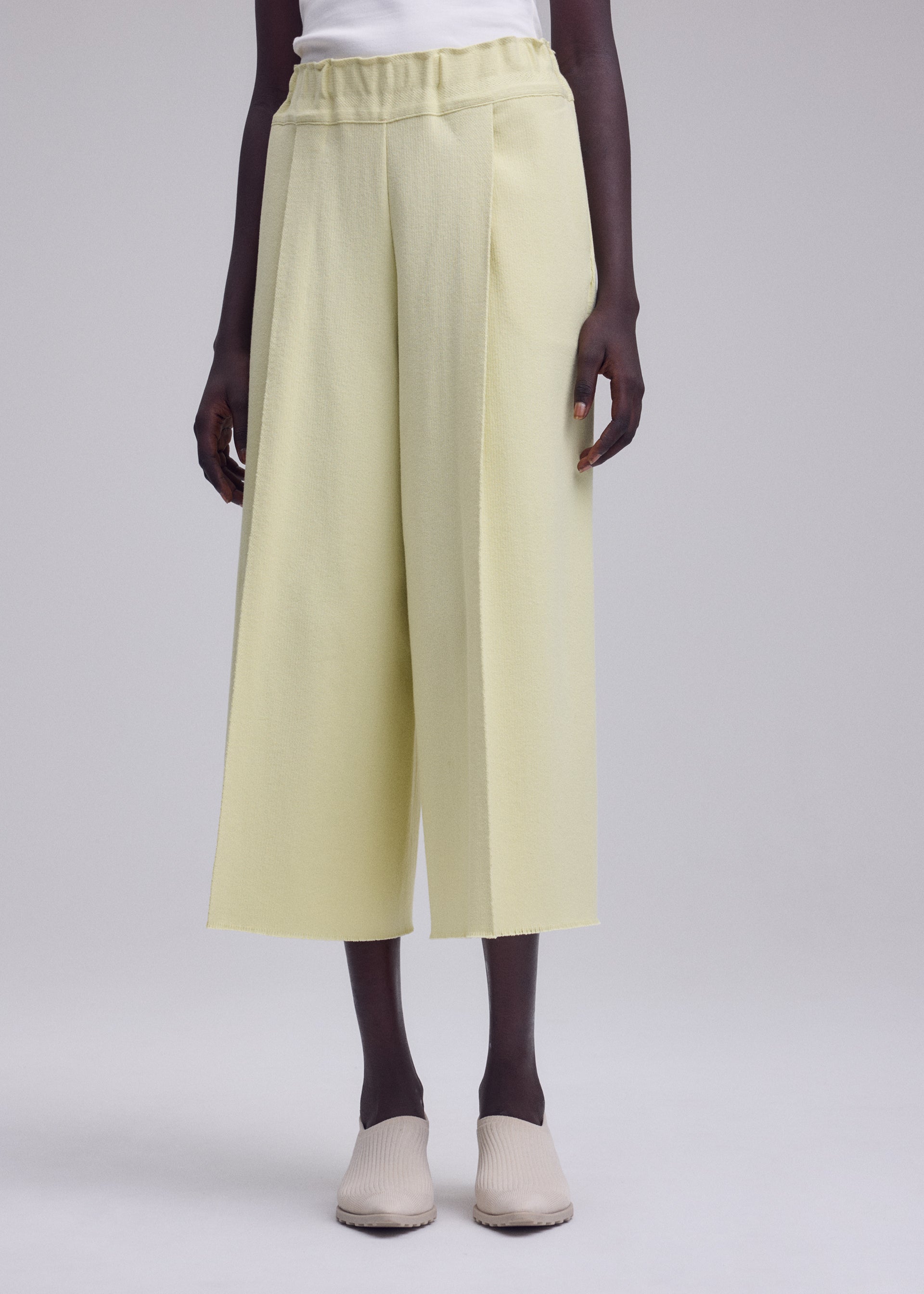 Issey Miyake Campagne široké kalhoty černé vel. 2