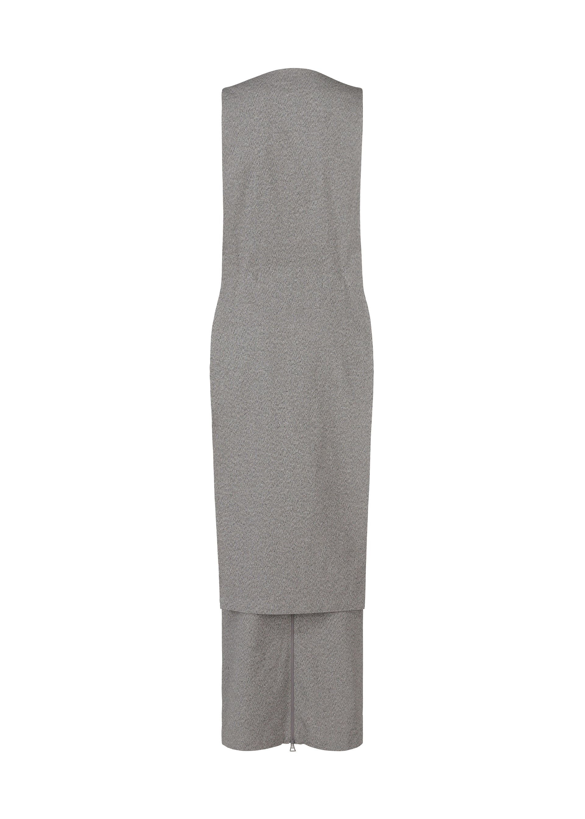 Issey Miyake Allow šaty bez rukávů off-white washi