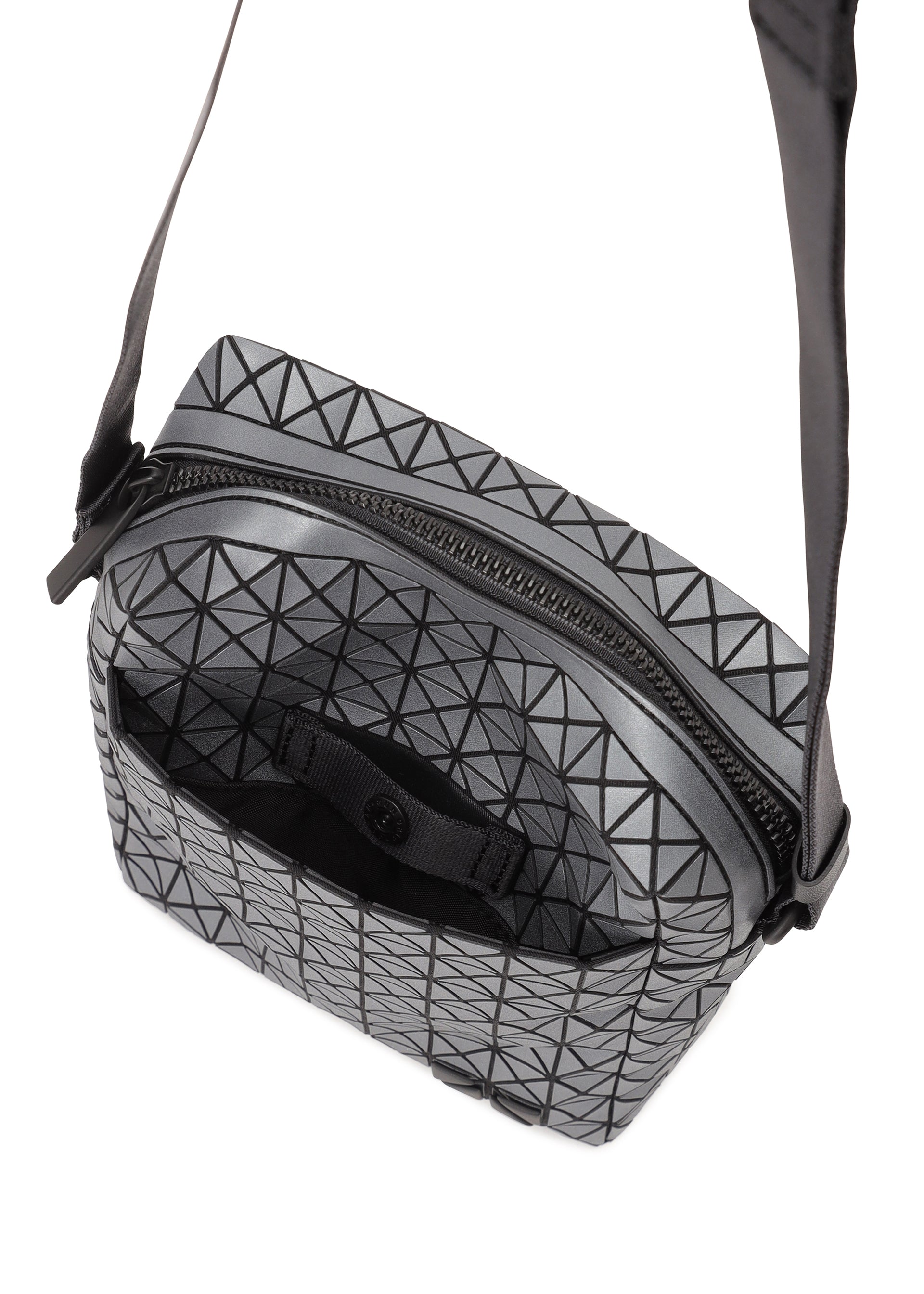 Issey Miyake Voyager Reflector crossbody Charcoal