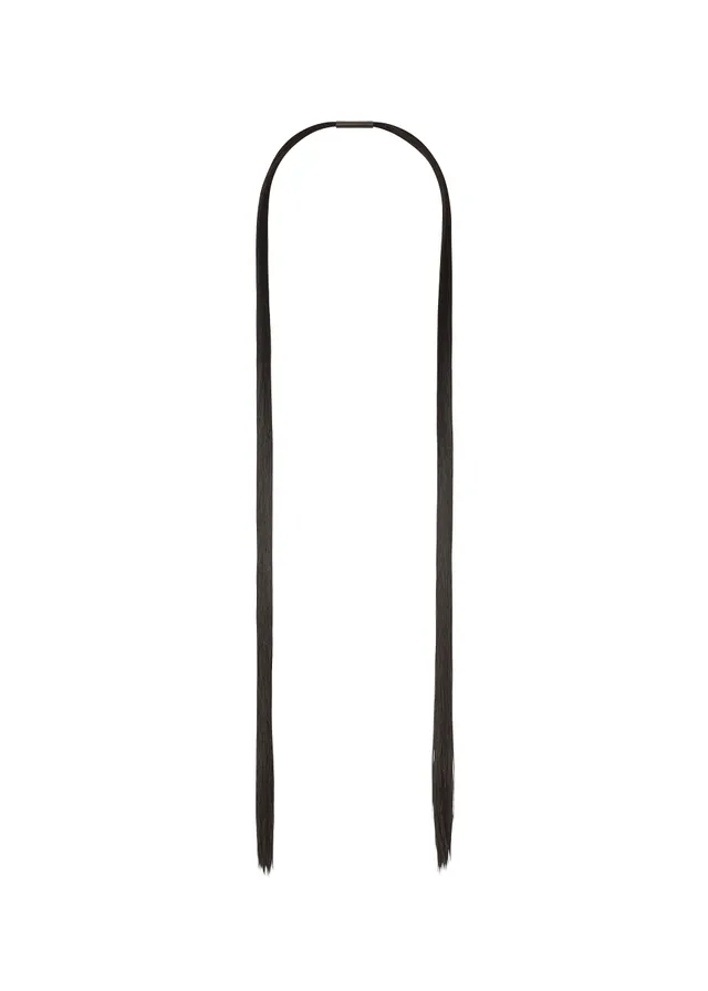 Issey Miyake Hair Strand Acc lariat černý