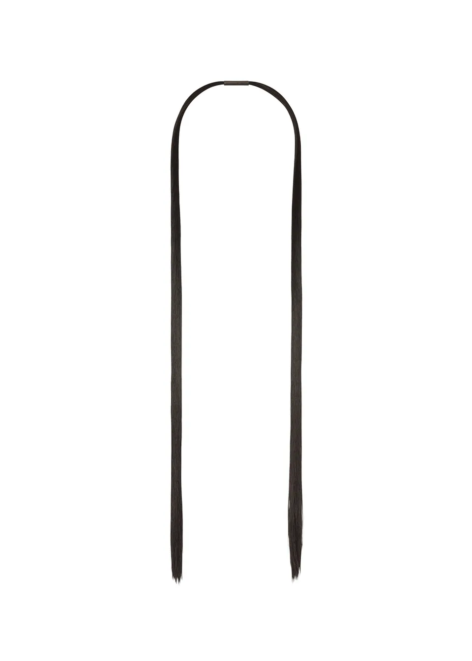 Issey Miyake Hair Strand Acc lariat černý