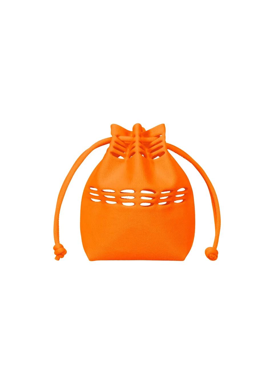 Issey Miyake Mokko S.C. Pocket kabelka oranžová pletená