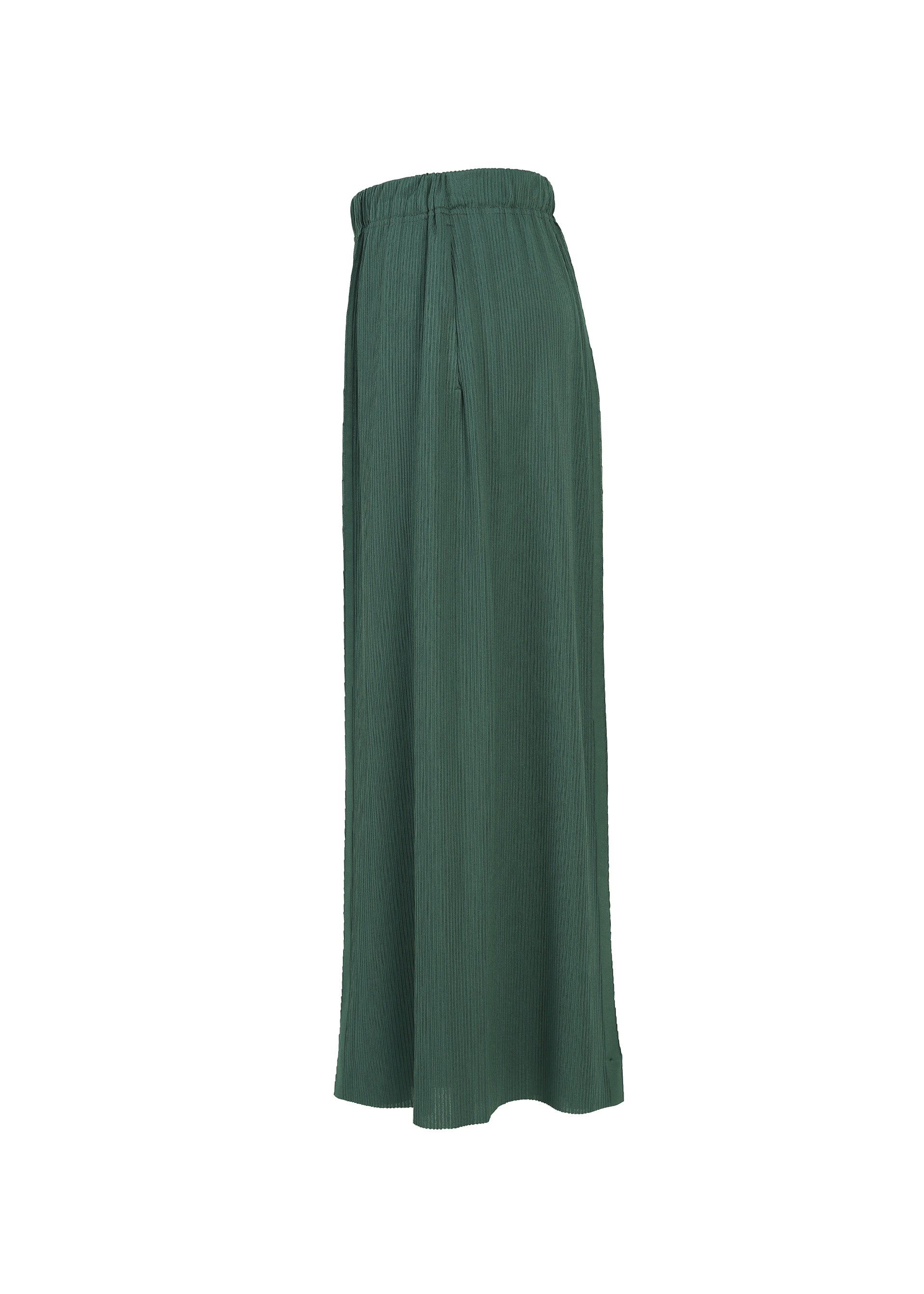 Issey Miyake A-POC Bottoms kalhoty černé 2v1 silueta