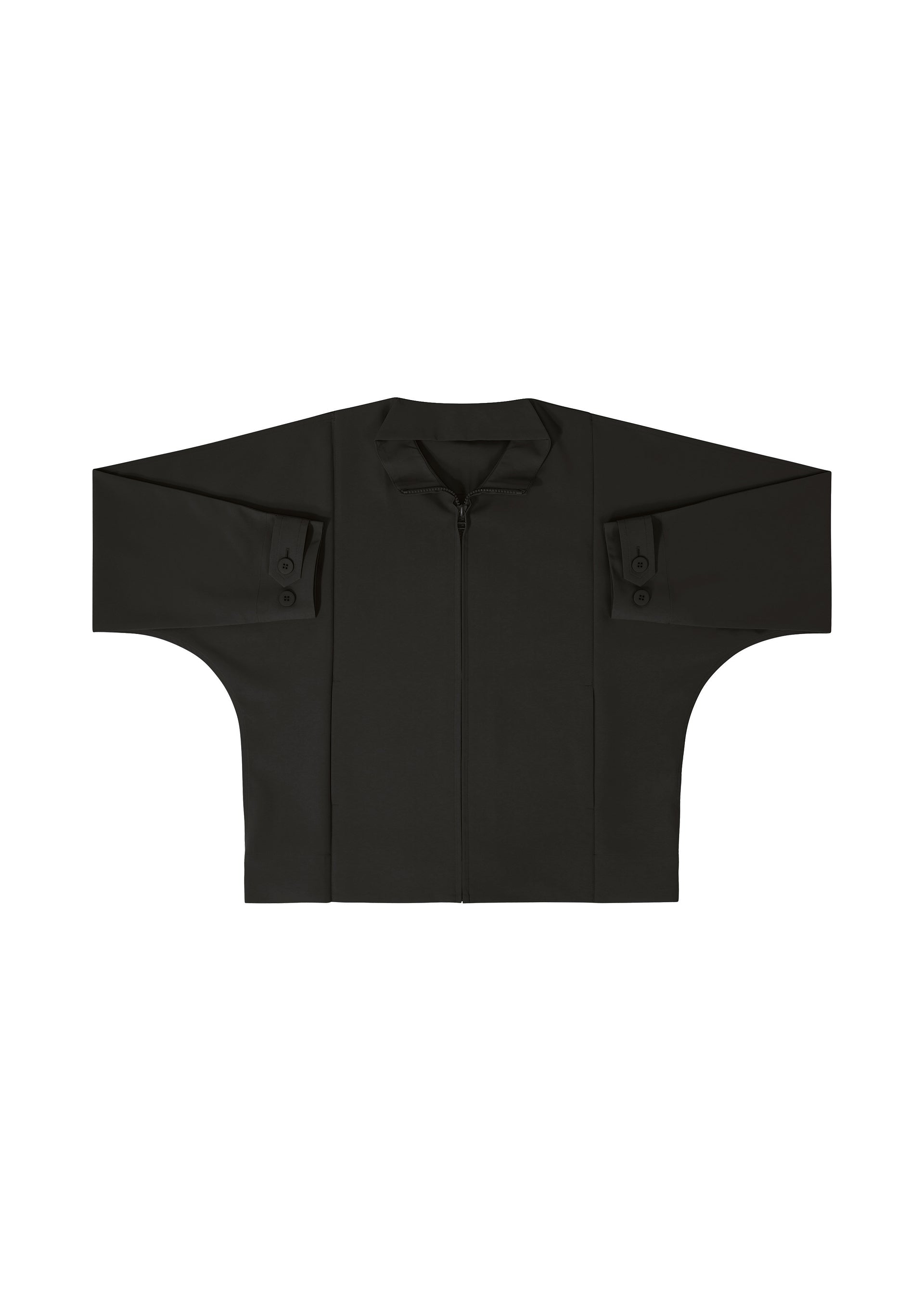 Issey Miyake Flat Black bunda černá skládací vel. 2