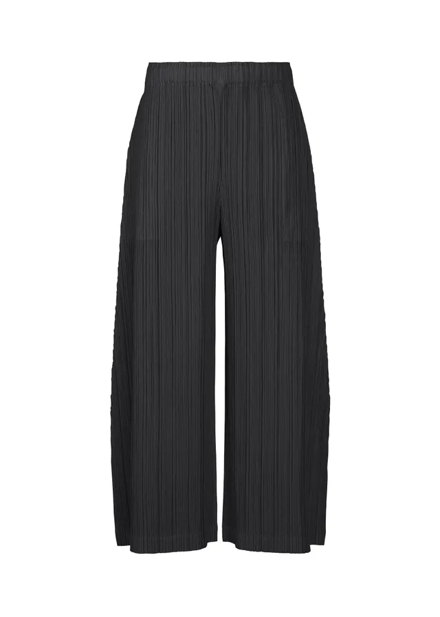 PLEATS PLEASE THICKER BOTTOMS 1 kalhoty černé