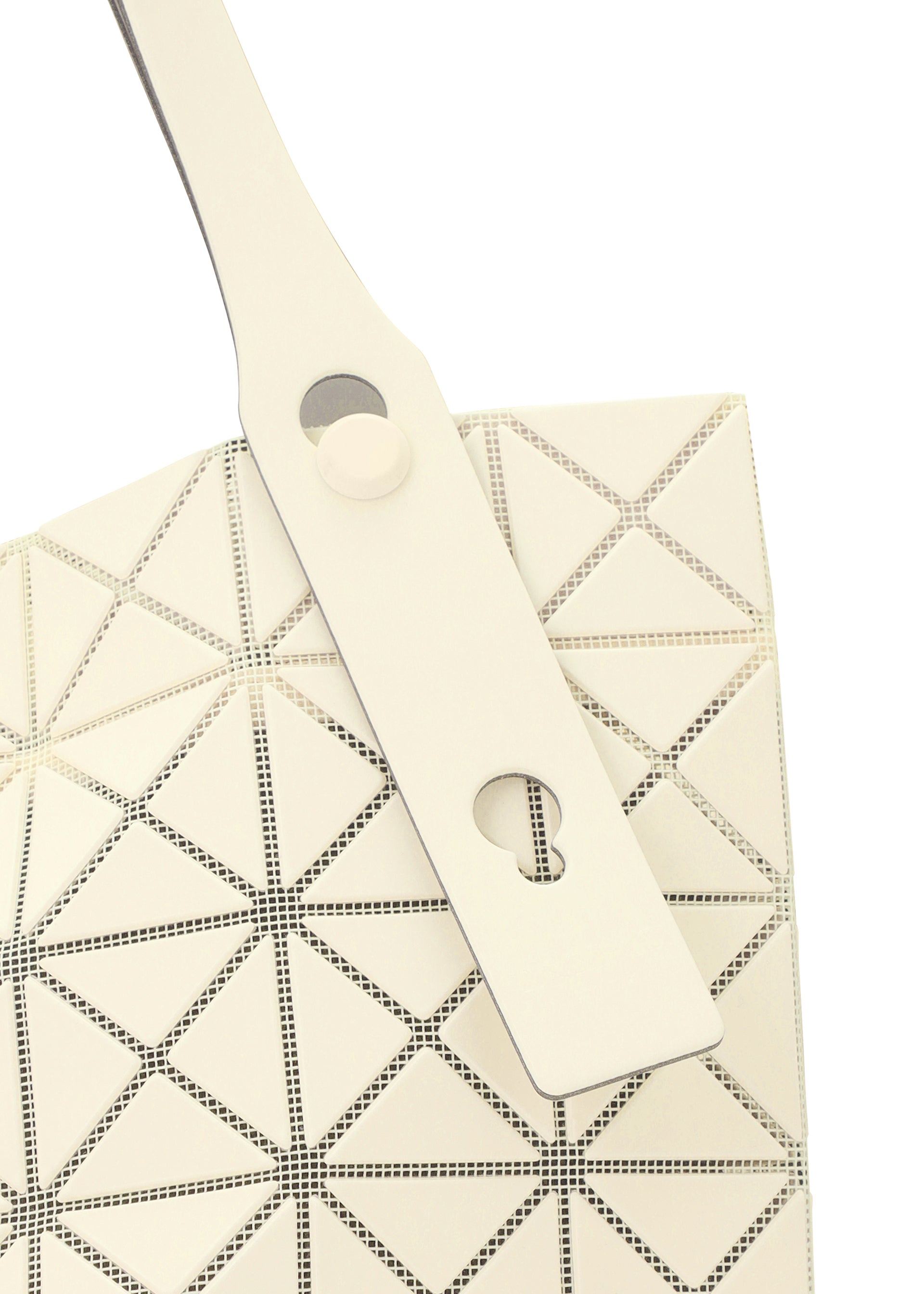 Issey Miyake Prism Plus tote Ivory skládací