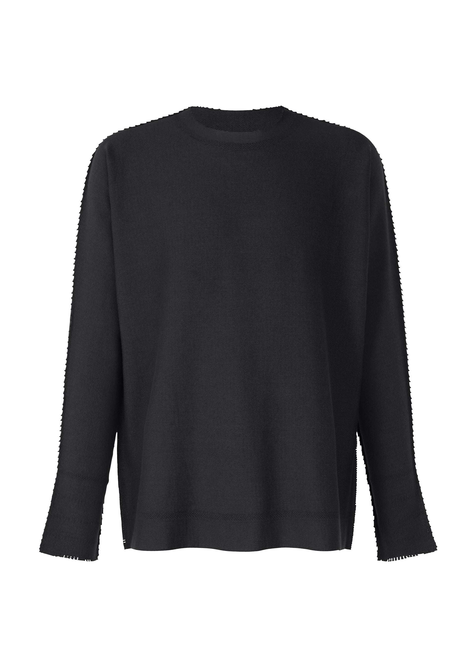 Issey Miyake Type-A Basics tričko bílé s dlouhým rukávem