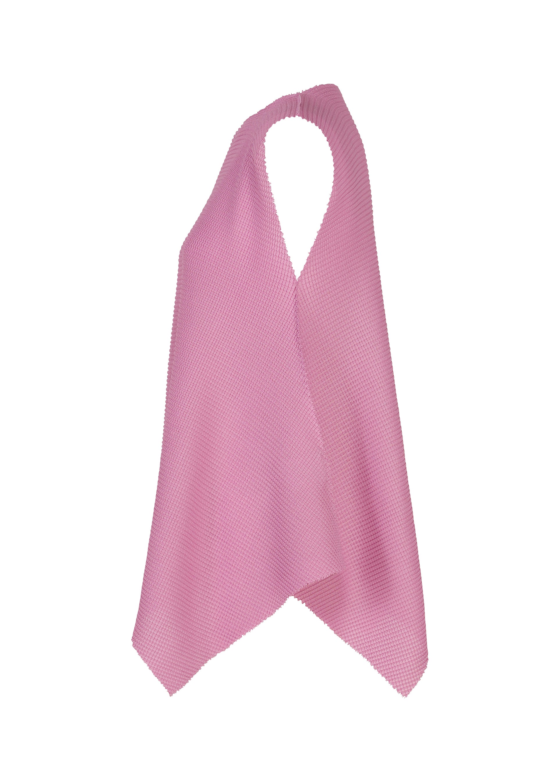 me Issey Miyake TOWER KNIT STRETCH PLEATS tílko šedé
