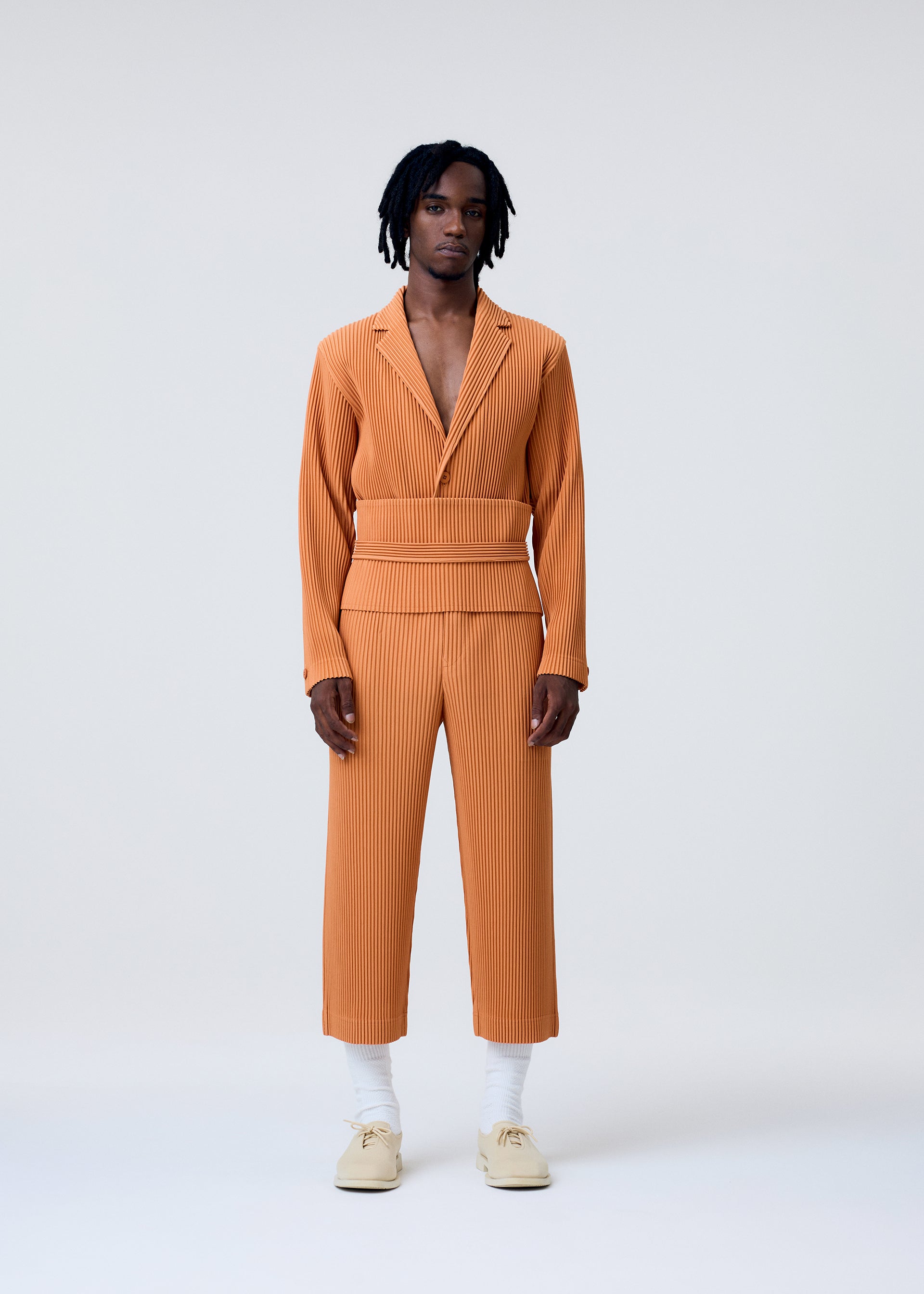 Homme Plissé Issey Miyake Tailored Pleats 2 kalhoty černé