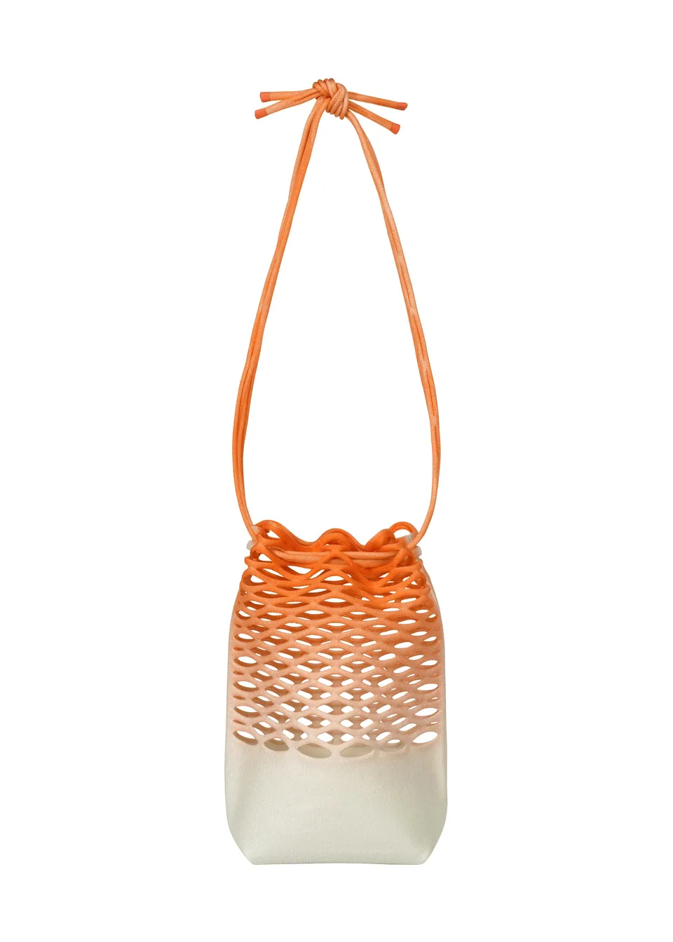 Issey Miyake Mokko Net Gradation kabelka zelená pletená