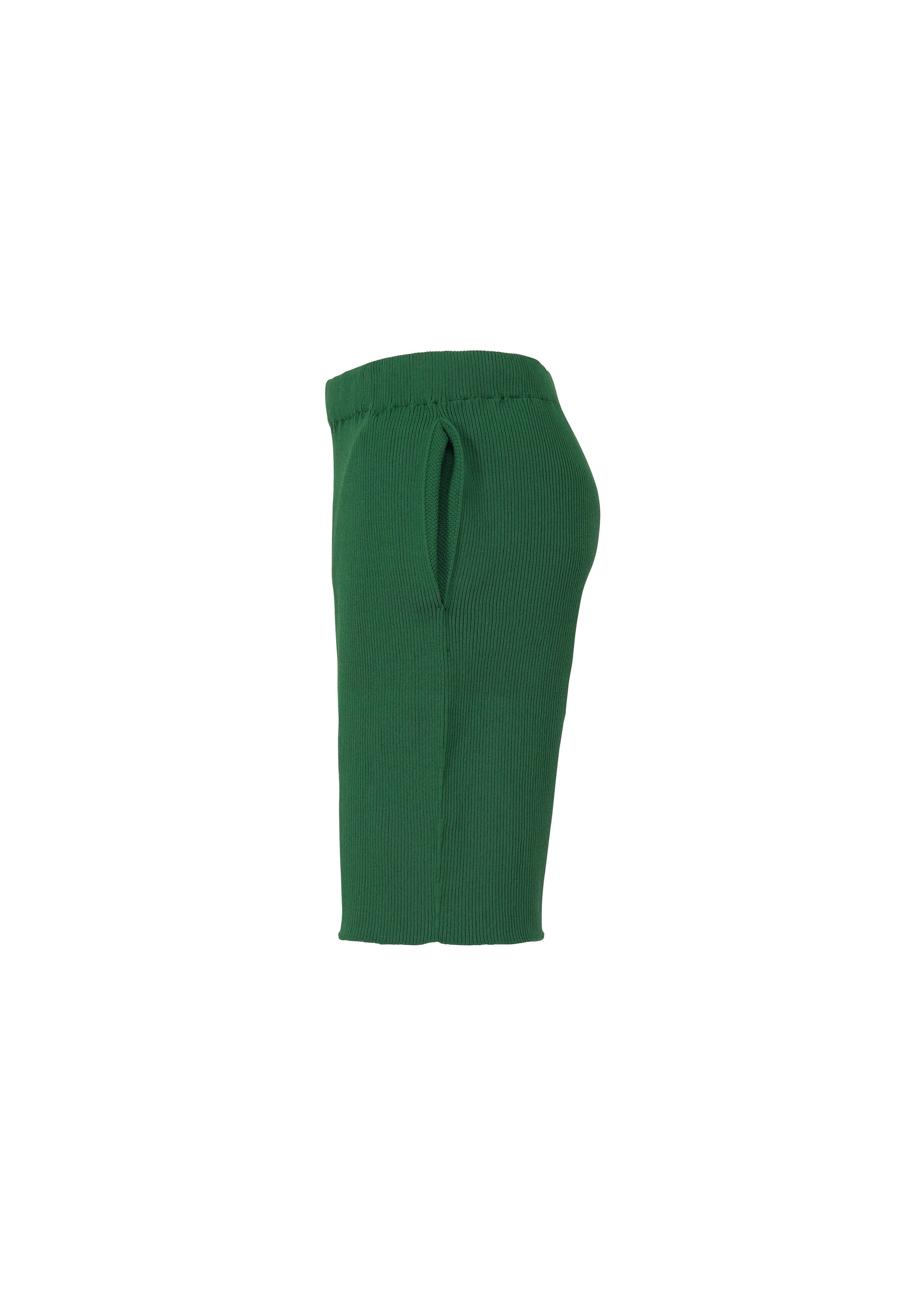 Issey Miyake Basic Knit HP61KF274 kraťasy zelené