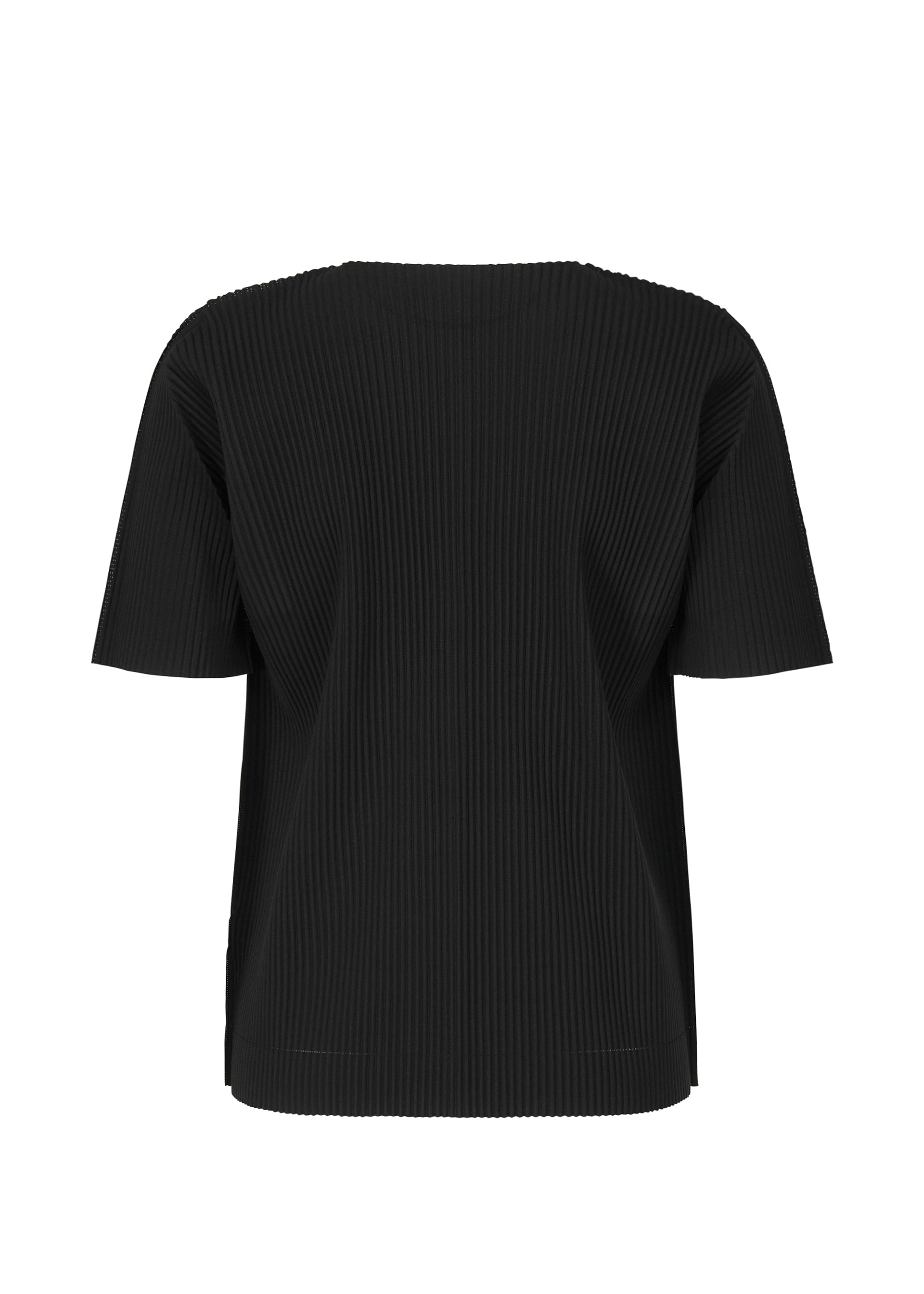 Issey Miyake FINE KNIT PLEATS tričko bílé plisované