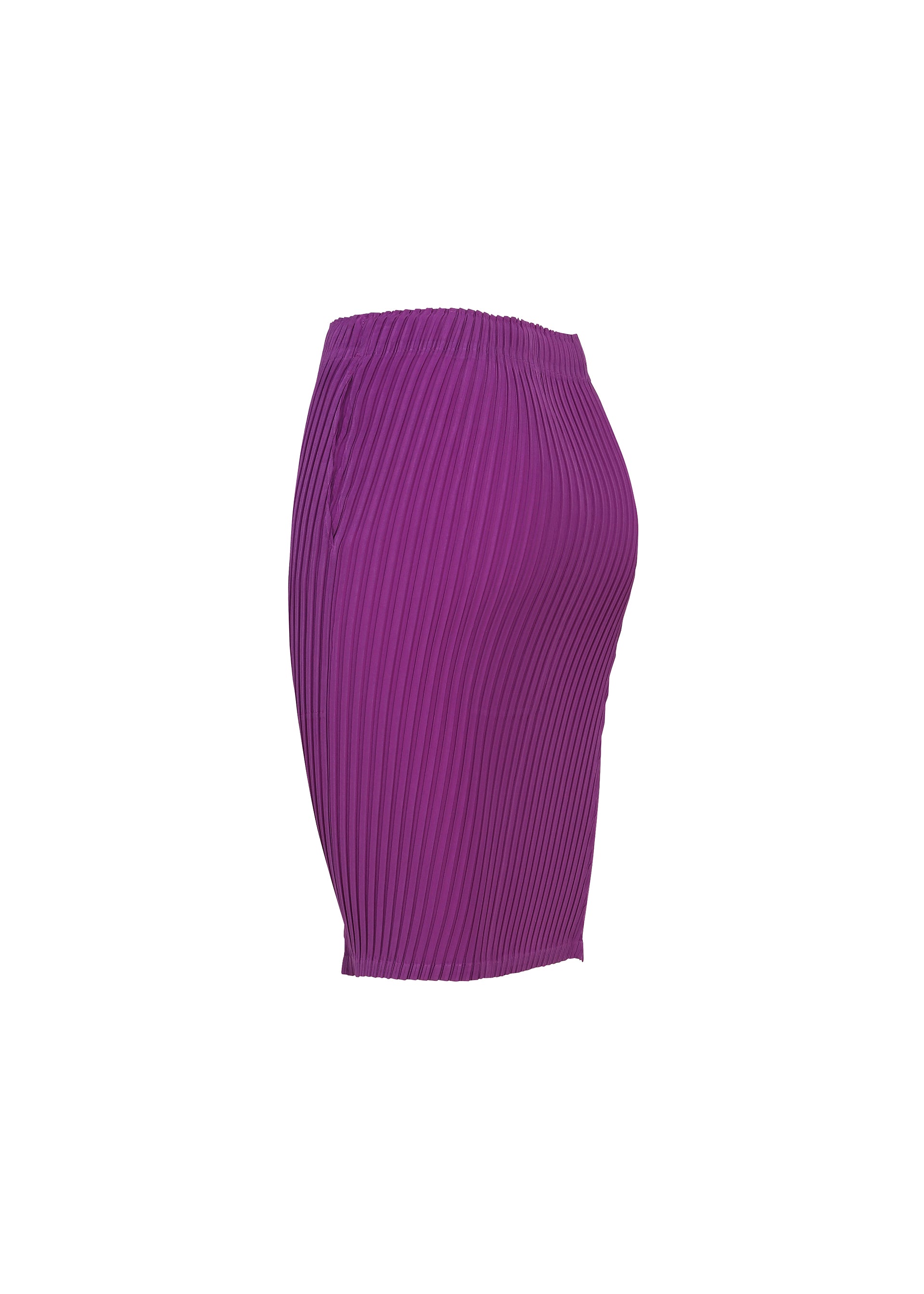 Issey Miyake Tubular Pleats minisukně černá